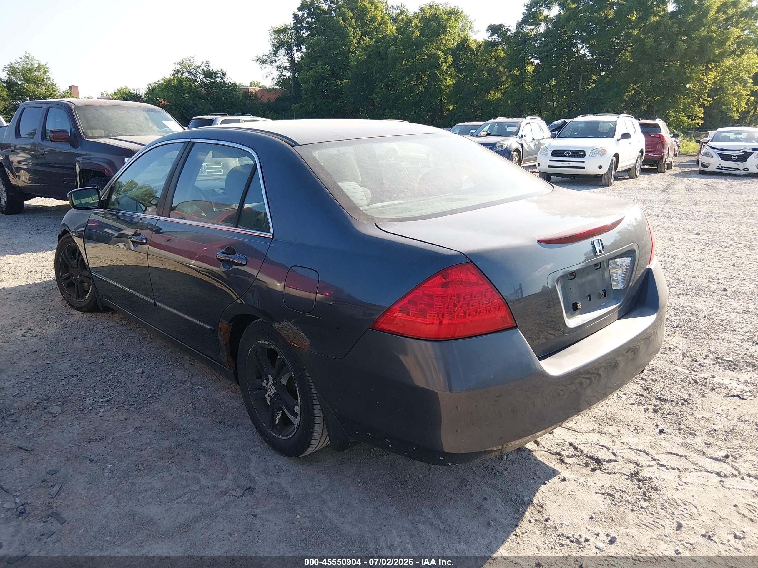 2007 Honda Accord 2.4 Se Black vin: 1HGCM56327A153114