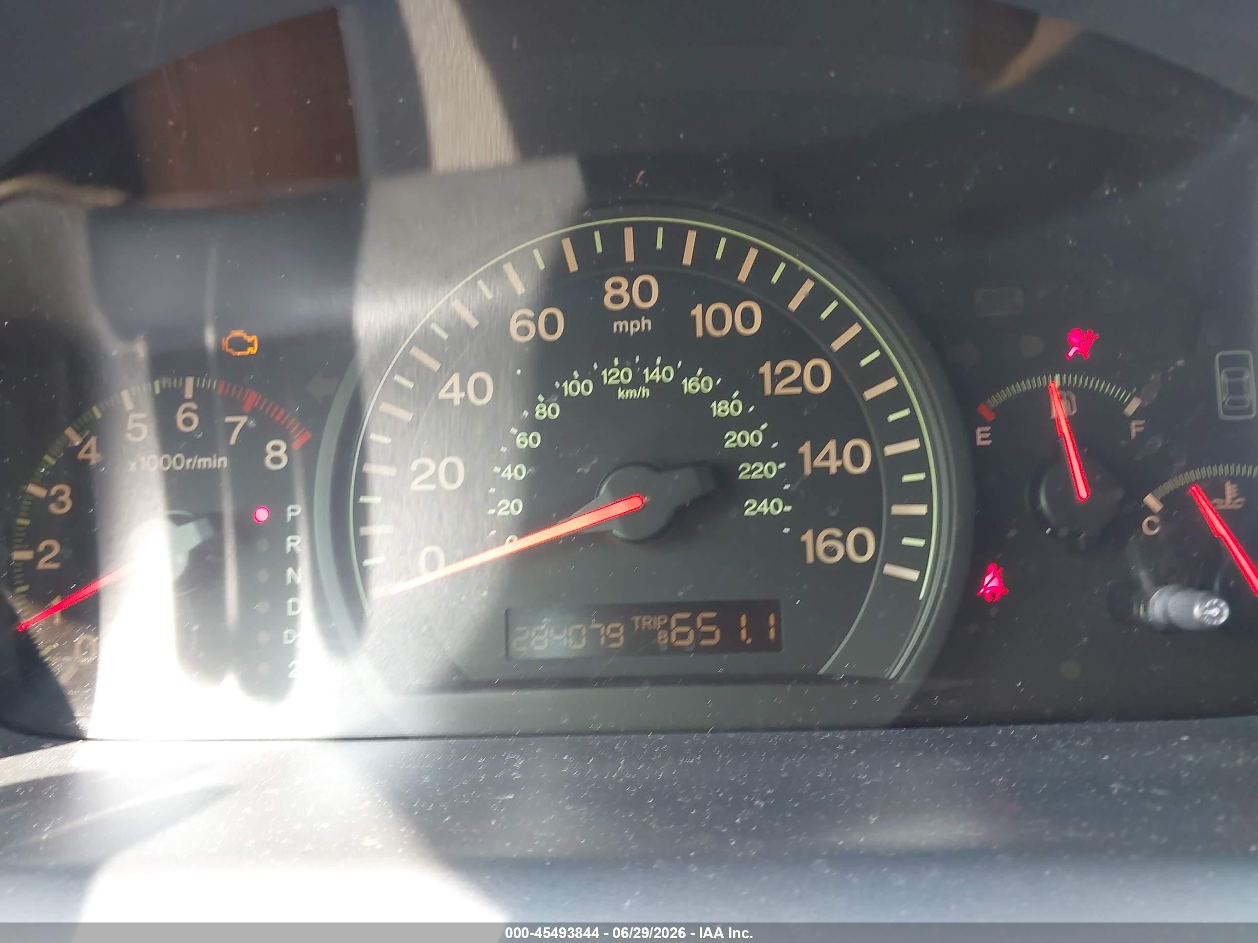 2003 Honda Accord 2.4 Lx Green vin: 1HGCM56333A074870