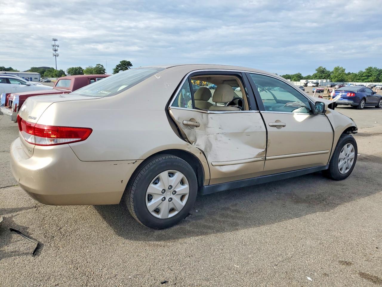 2003 Honda Accord Lx Желто-коричневый vin: 1HGCM56333A103249