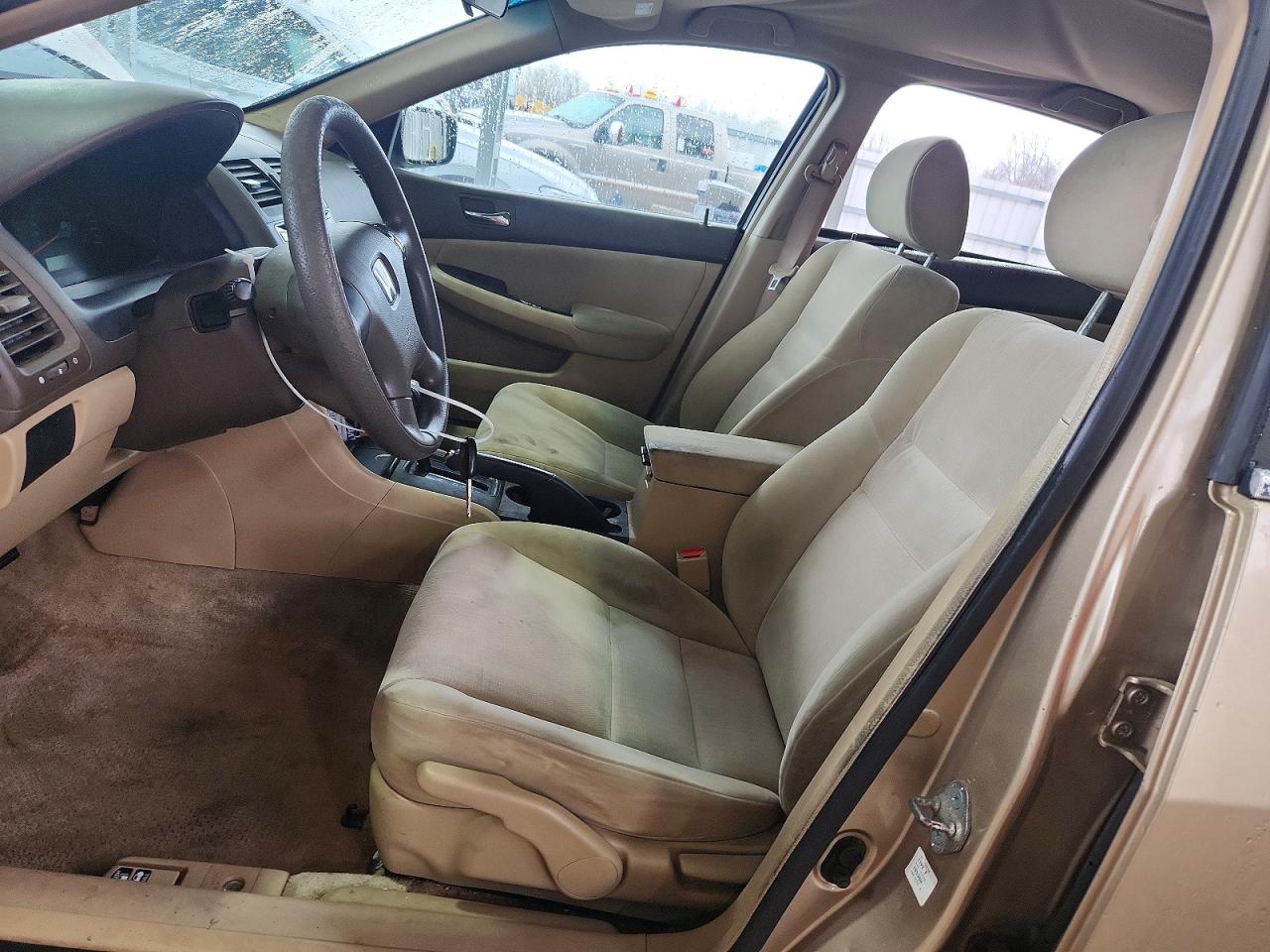 2003 Honda Accord Lx Tan vin: 1HGCM56333A143752