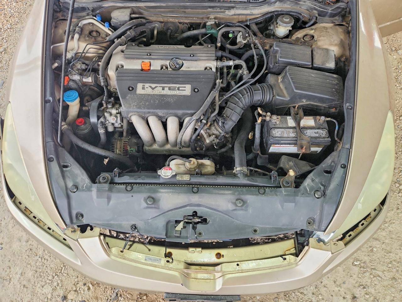 2003 Honda Accord Lx Tan vin: 1HGCM56333A143752