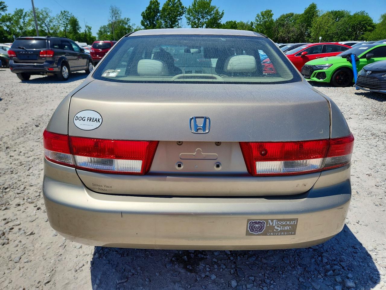 2003 Honda Accord Lx Tan vin: 1HGCM56333A143752