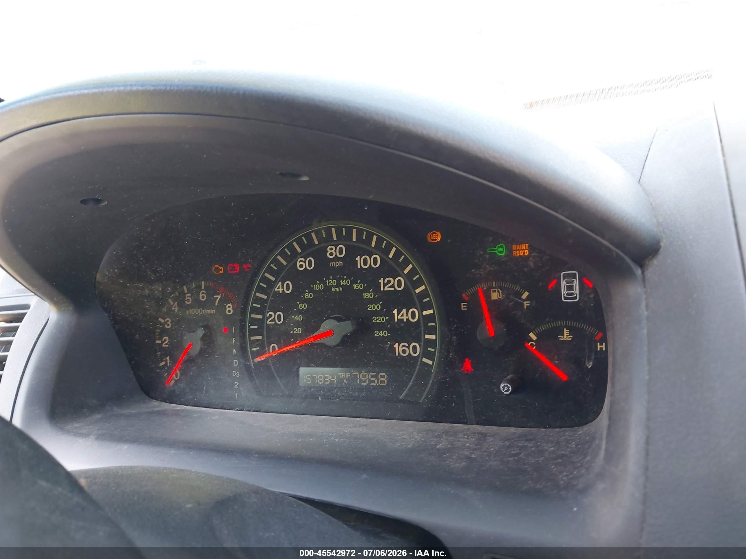 2003 Honda Accord Sdn Lx Gray vin: 1HGCM56333A145212