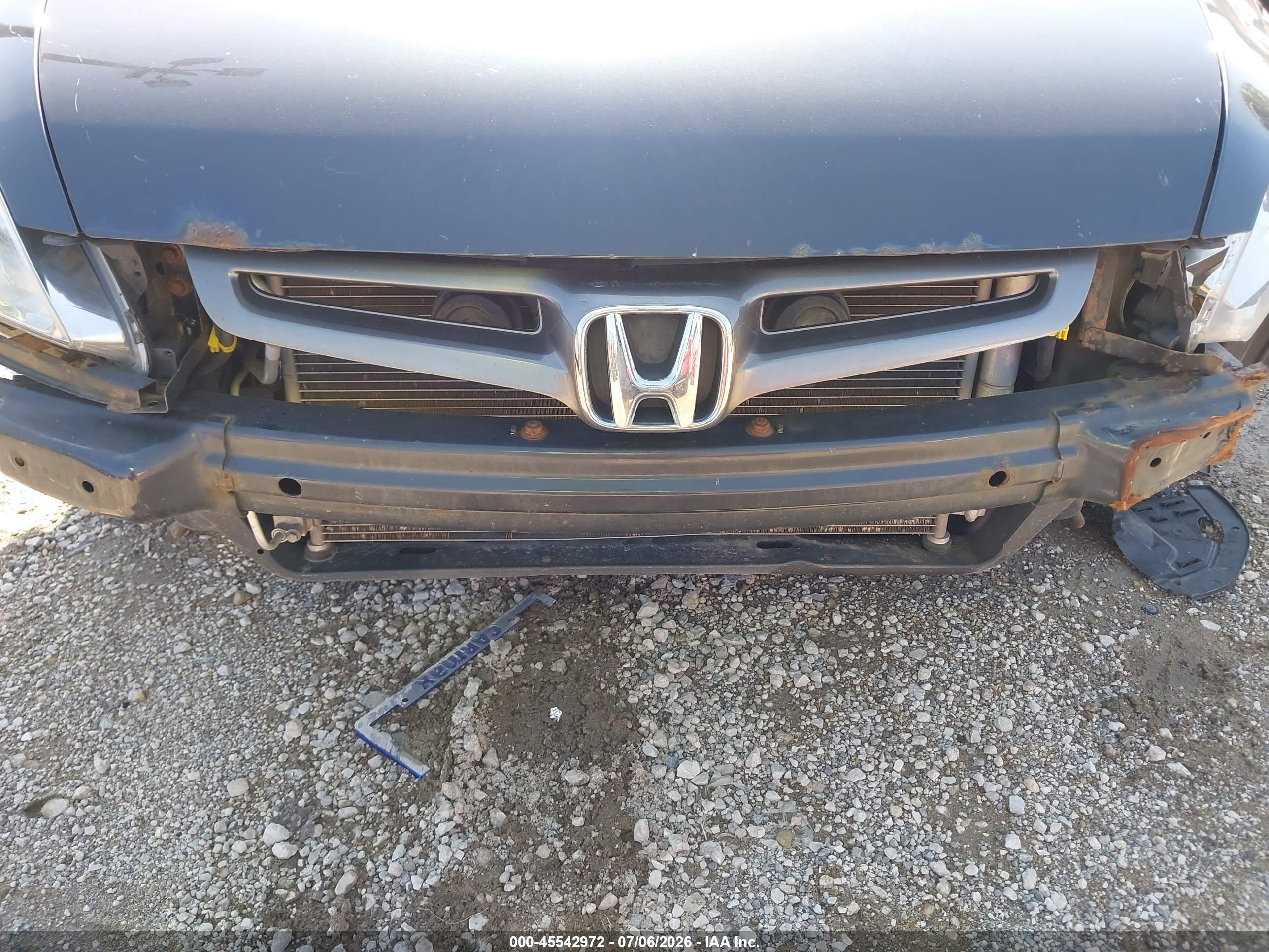 2003 Honda Accord Sdn Lx Gray vin: 1HGCM56333A145212