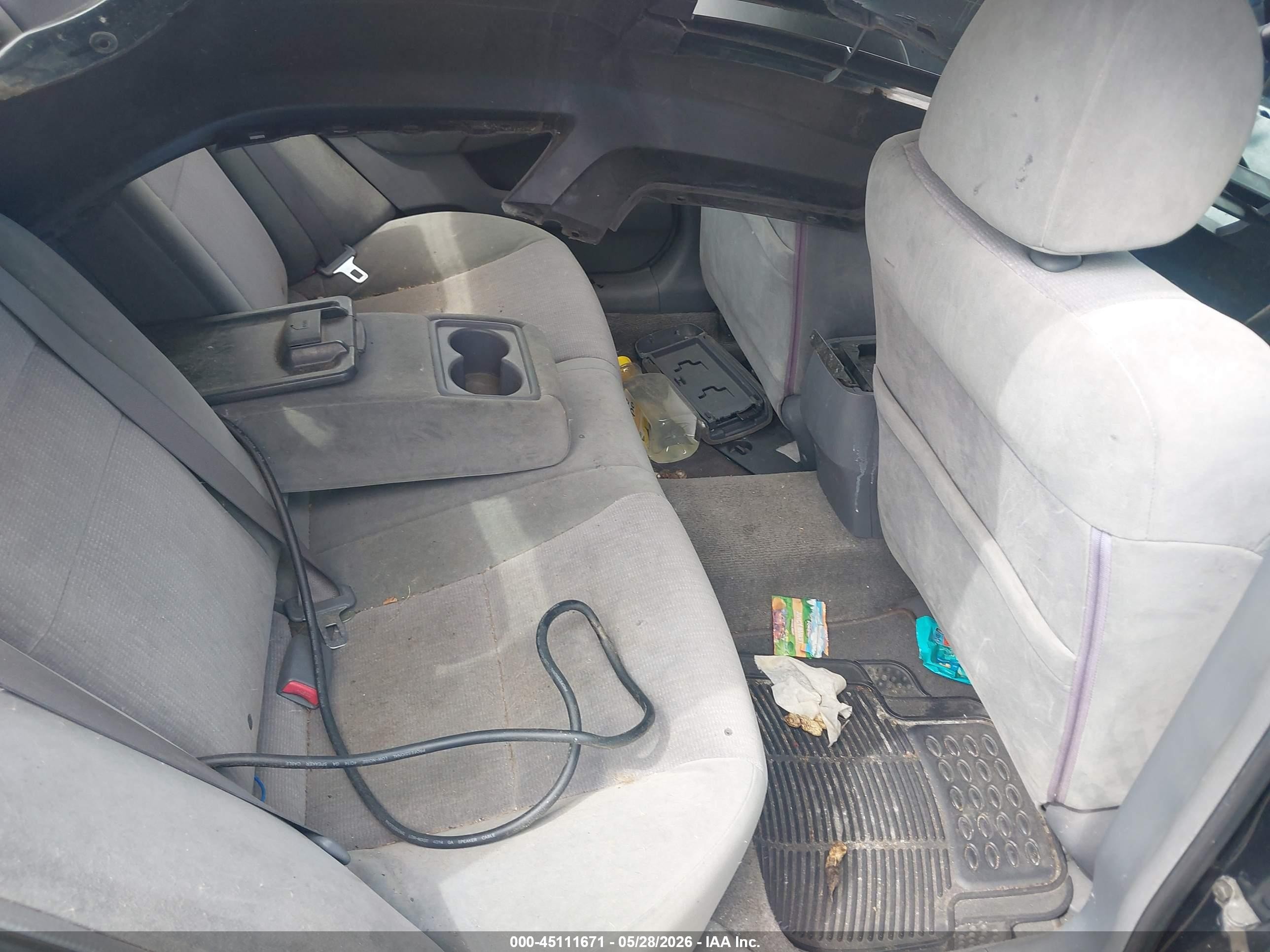 2004 Honda Accord 2.4 Lx Gray vin: 1HGCM56334A134177