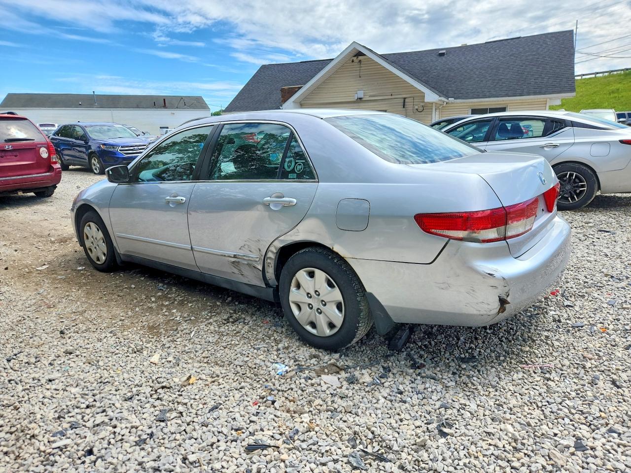 2004 Honda Accord Lx Серебряный vin: 1HGCM56334A141436