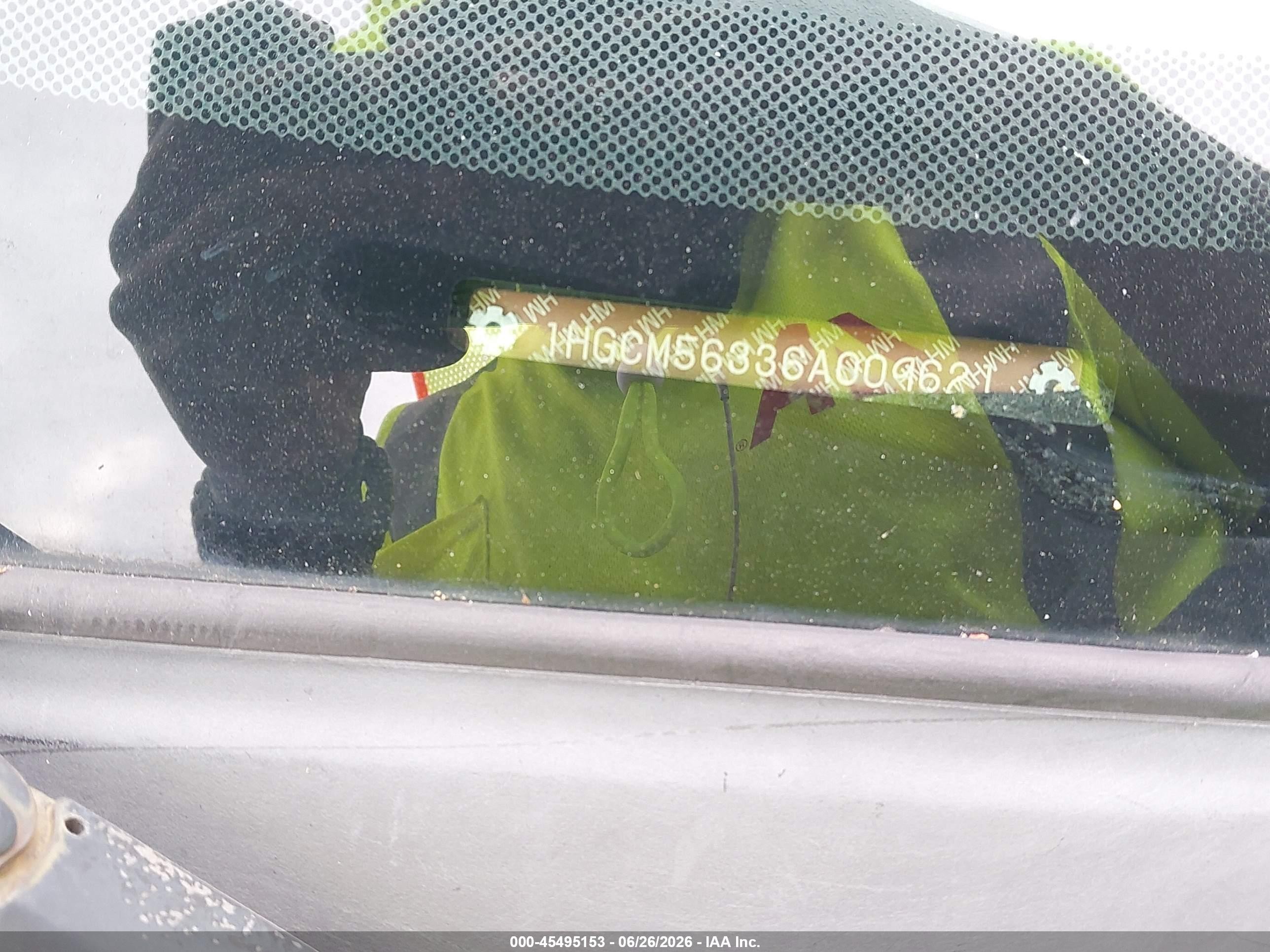 2006 Honda Accord 2.4 Se Красный vin: 1HGCM56336A009621