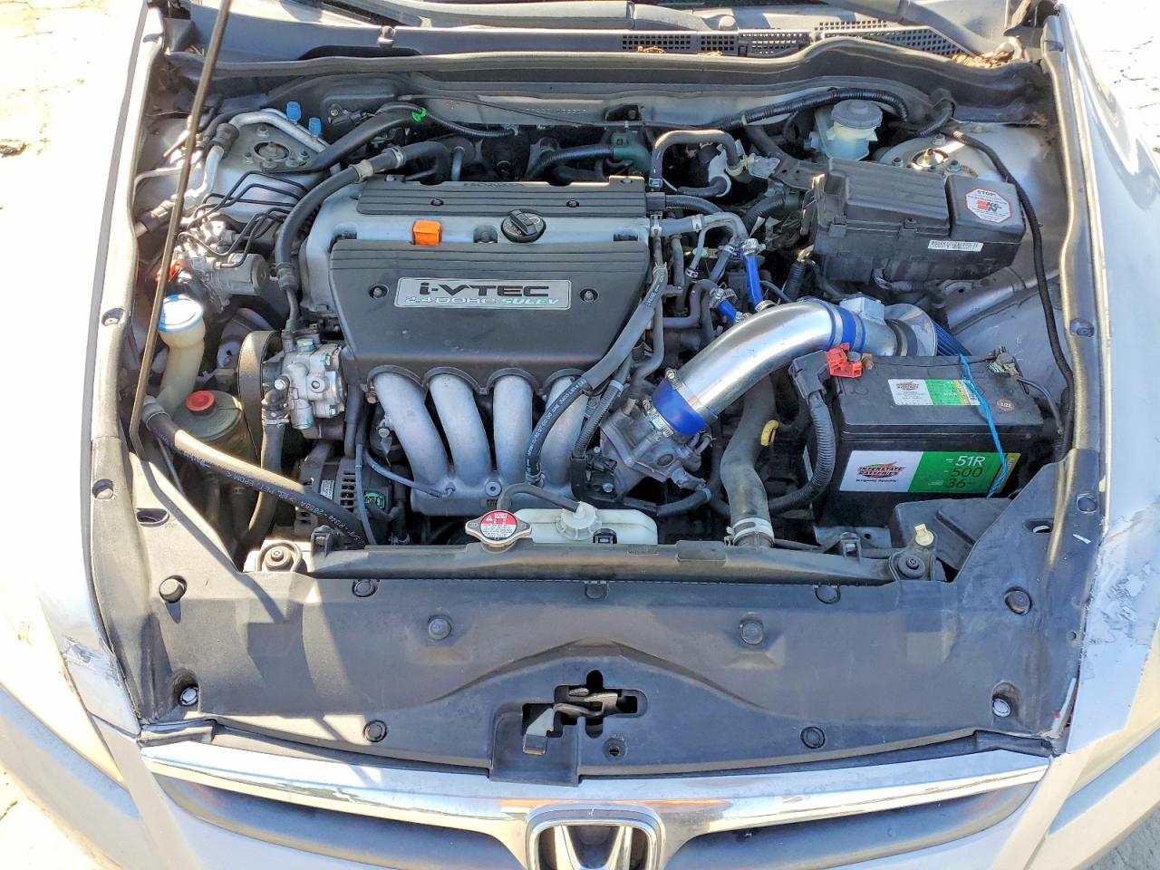 2006 Honda Accord Se Silver vin: 1HGCM56336A036303