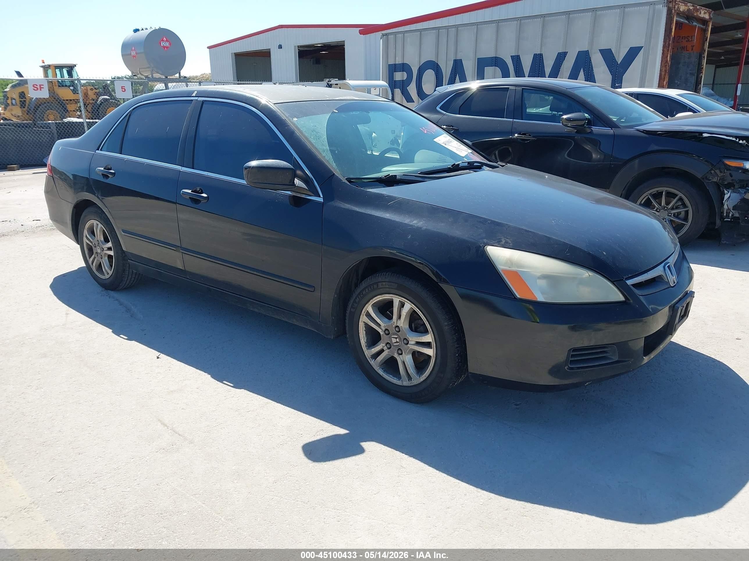 2006 Honda Accord 2.4 Se Черный vin: 1HGCM56336A059418