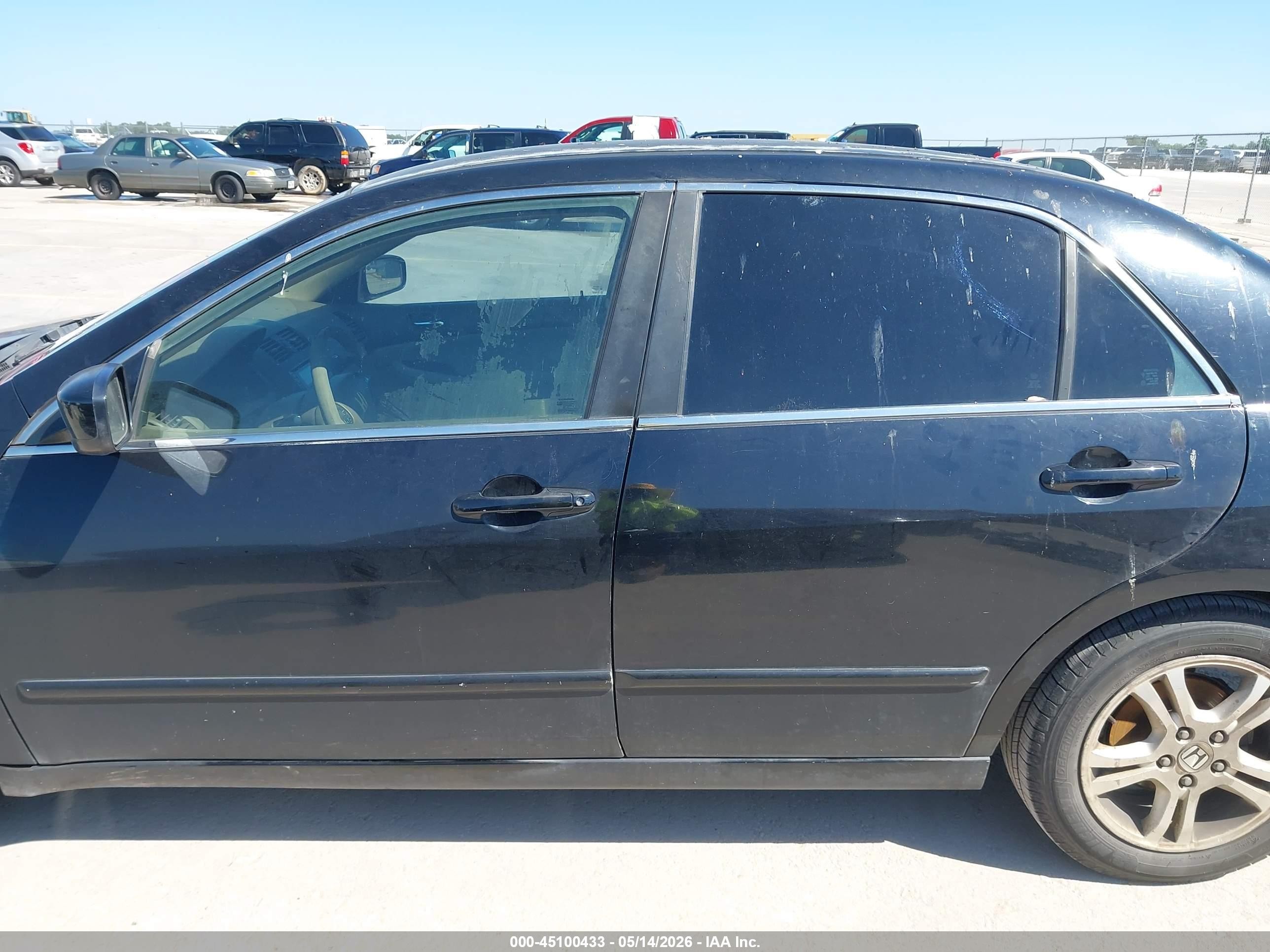 2006 Honda Accord 2.4 Se Черный vin: 1HGCM56336A059418