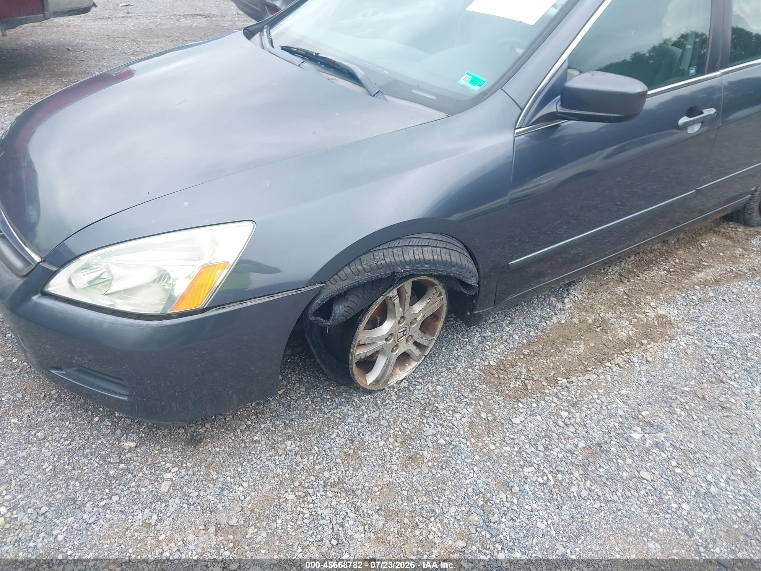 2006 Honda Accord 2.4 Se Gray vin: 1HGCM56336A086358