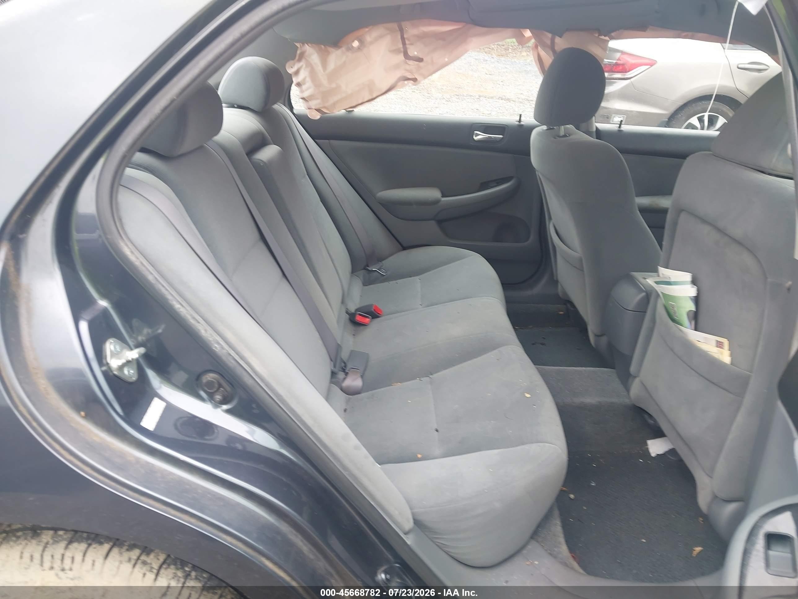 2006 Honda Accord 2.4 Se Gray vin: 1HGCM56336A086358