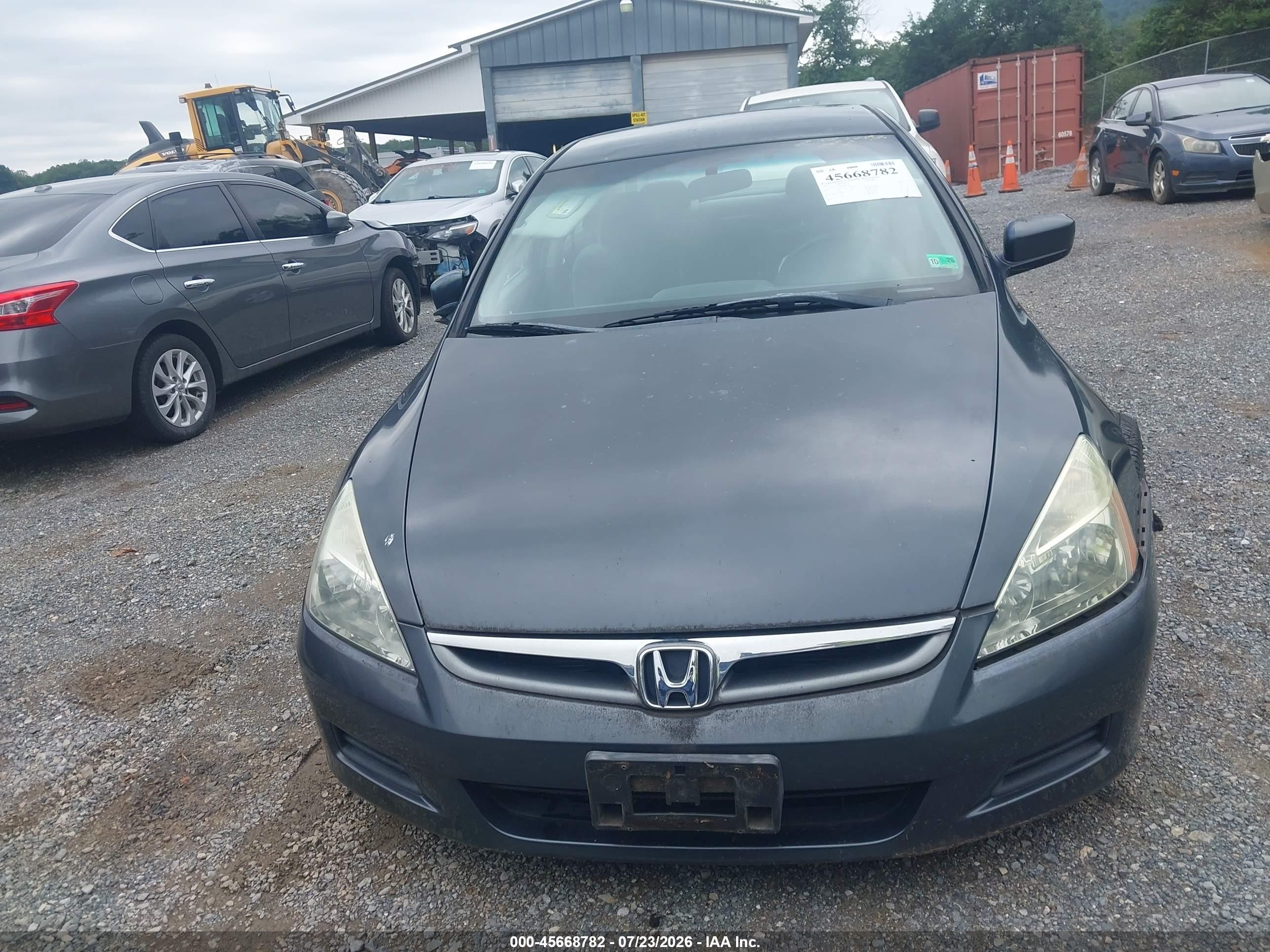 2006 Honda Accord 2.4 Se Gray vin: 1HGCM56336A086358