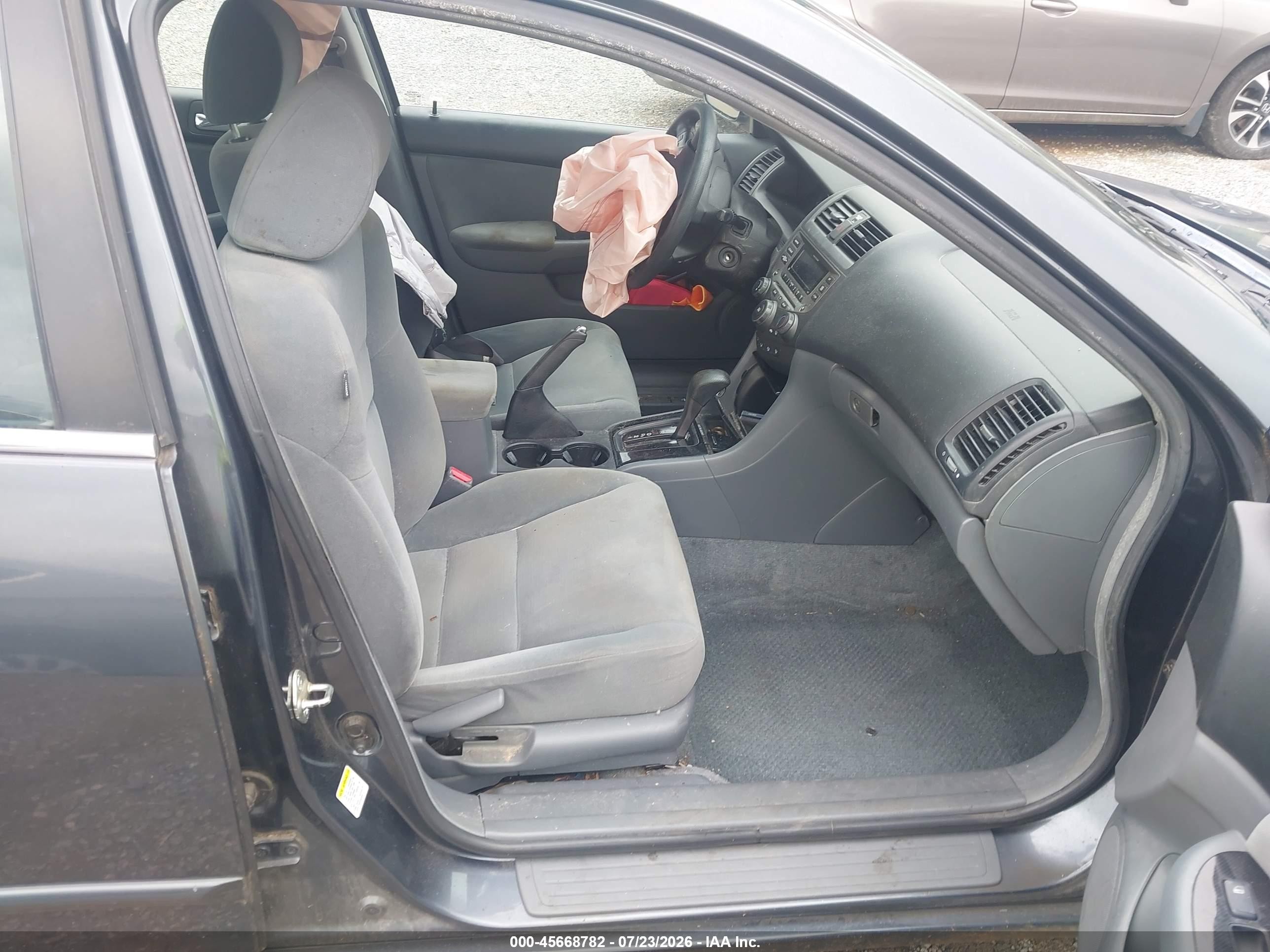 2006 Honda Accord 2.4 Se Gray vin: 1HGCM56336A086358