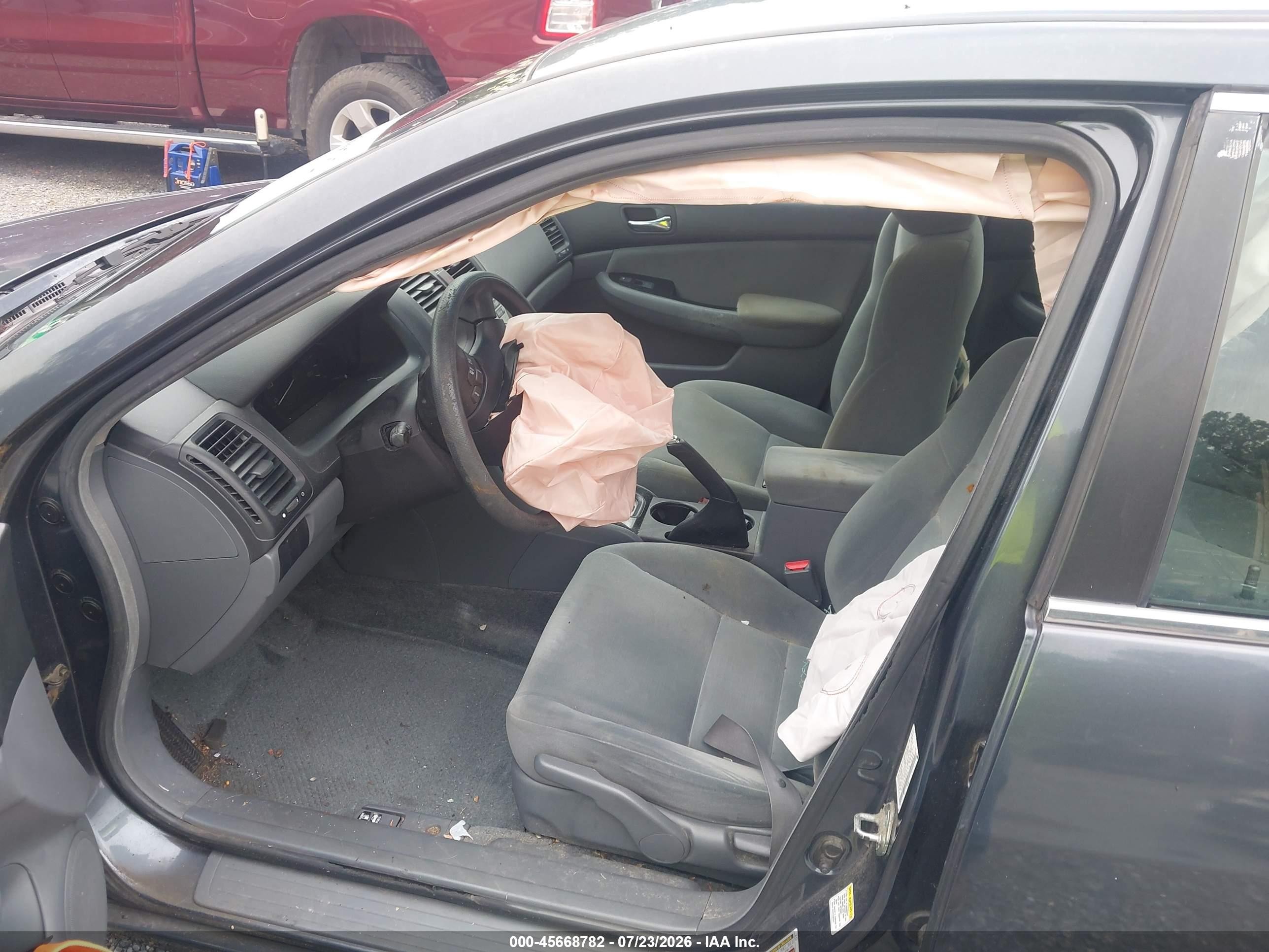 2006 Honda Accord 2.4 Se Gray vin: 1HGCM56336A086358