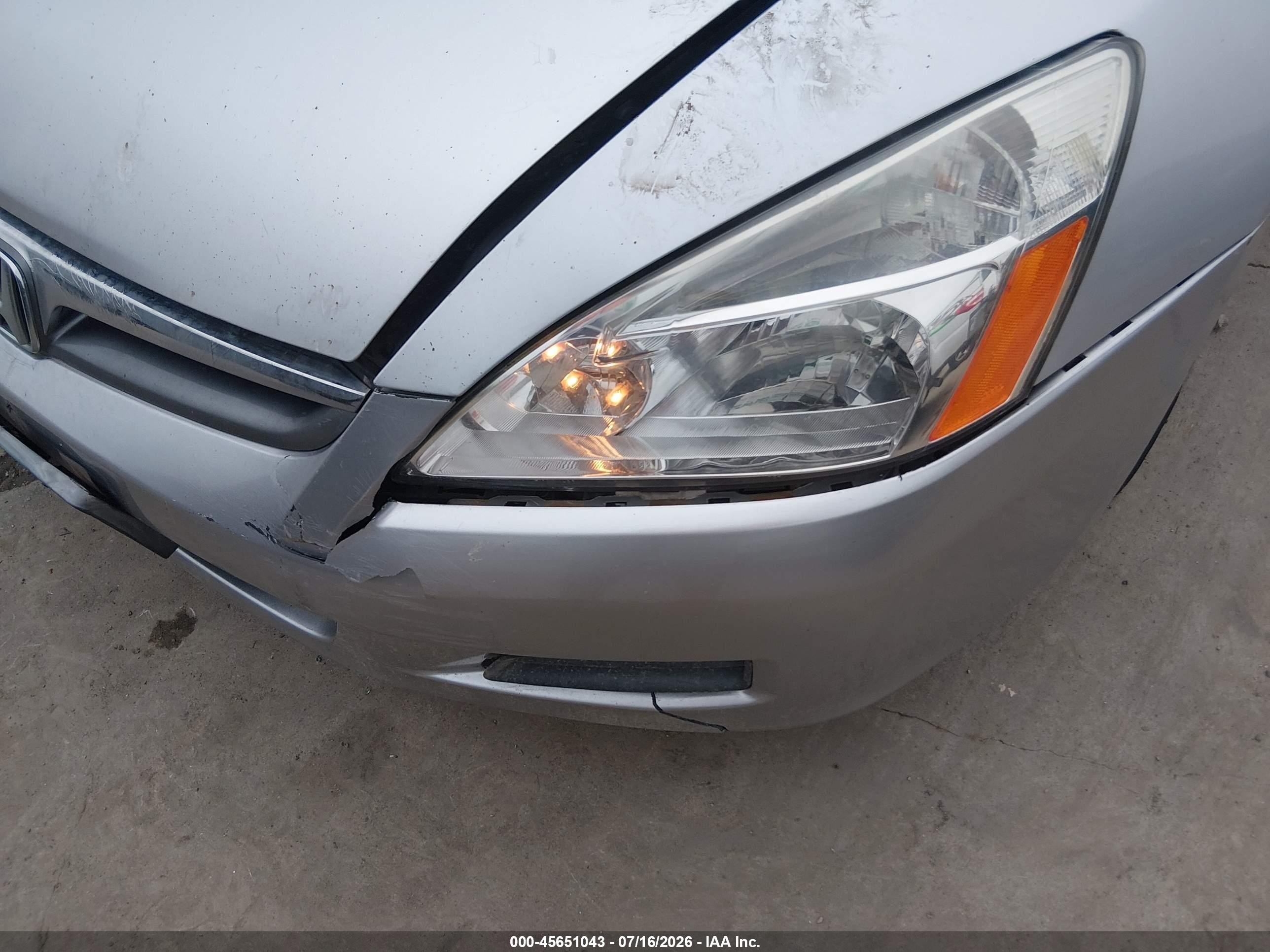2006 Honda Accord 2.4 Se Silver vin: 1HGCM56336A088398