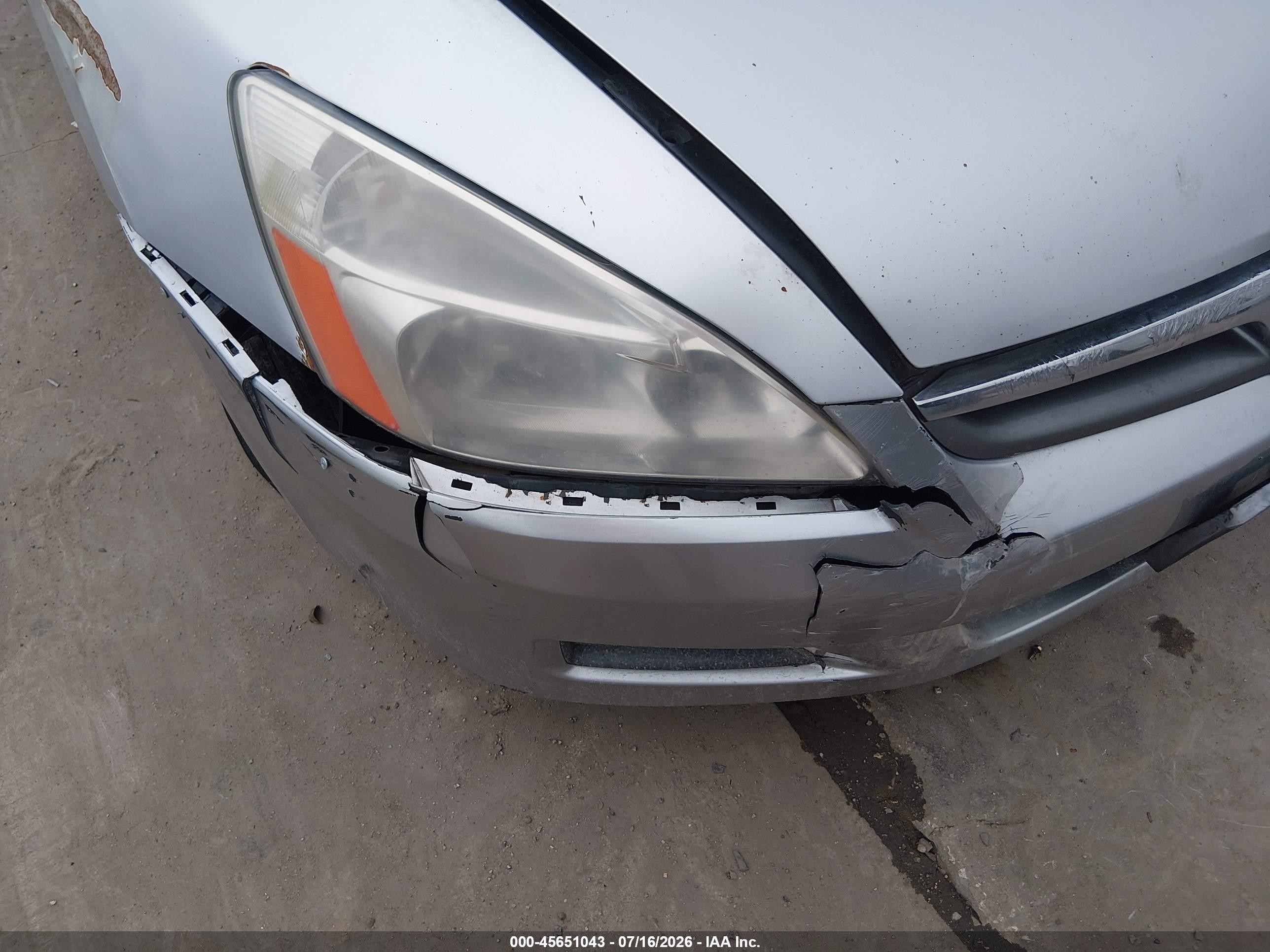 2006 Honda Accord 2.4 Se Silver vin: 1HGCM56336A088398