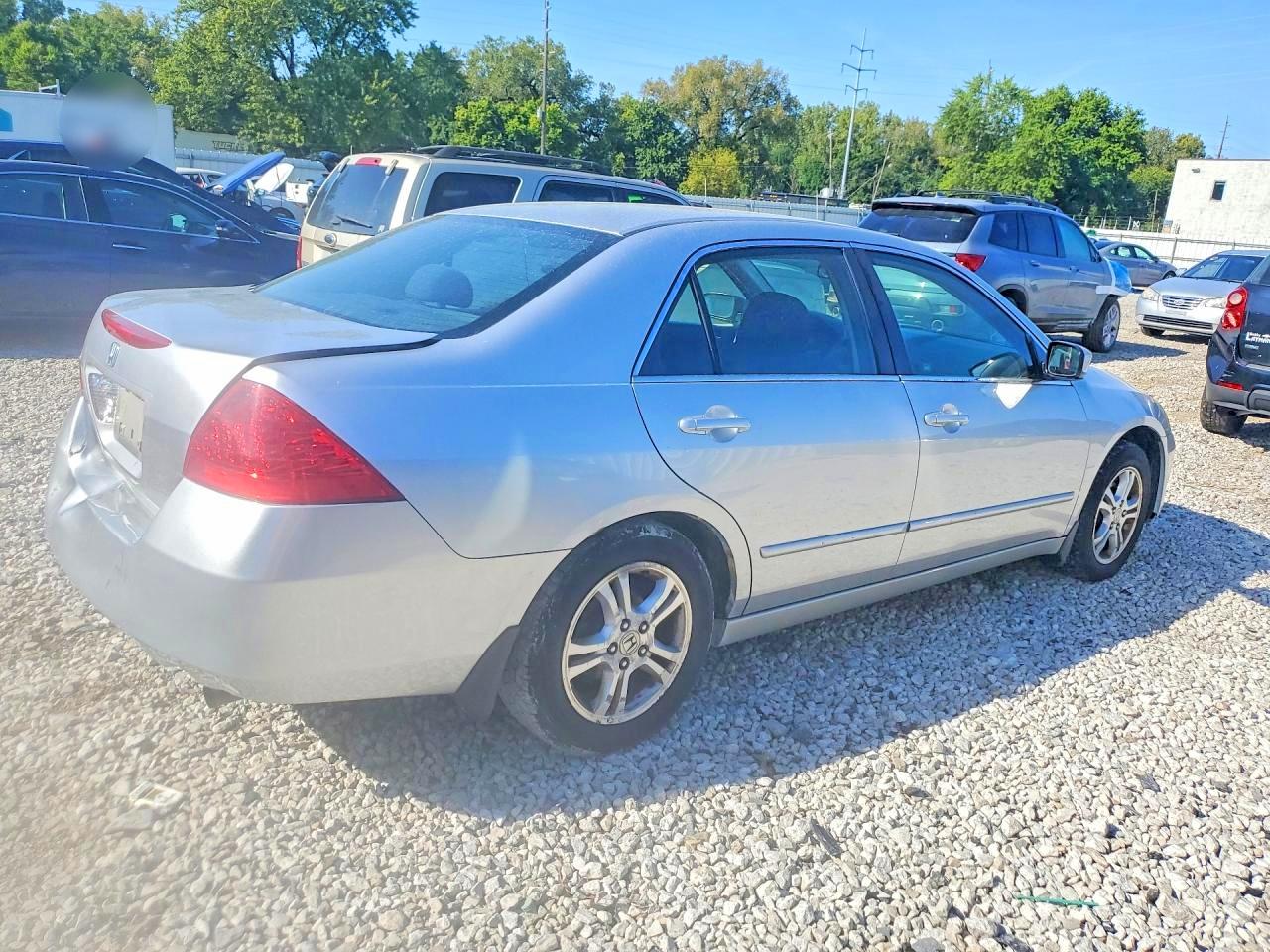 2006 Honda Accord Se Серебряный vin: 1HGCM56336A096582