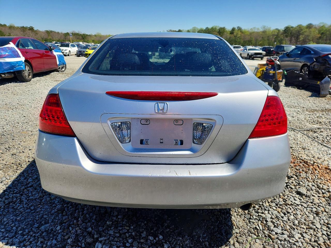 2006 Honda Accord Se Silver vin: 1HGCM56336A105300