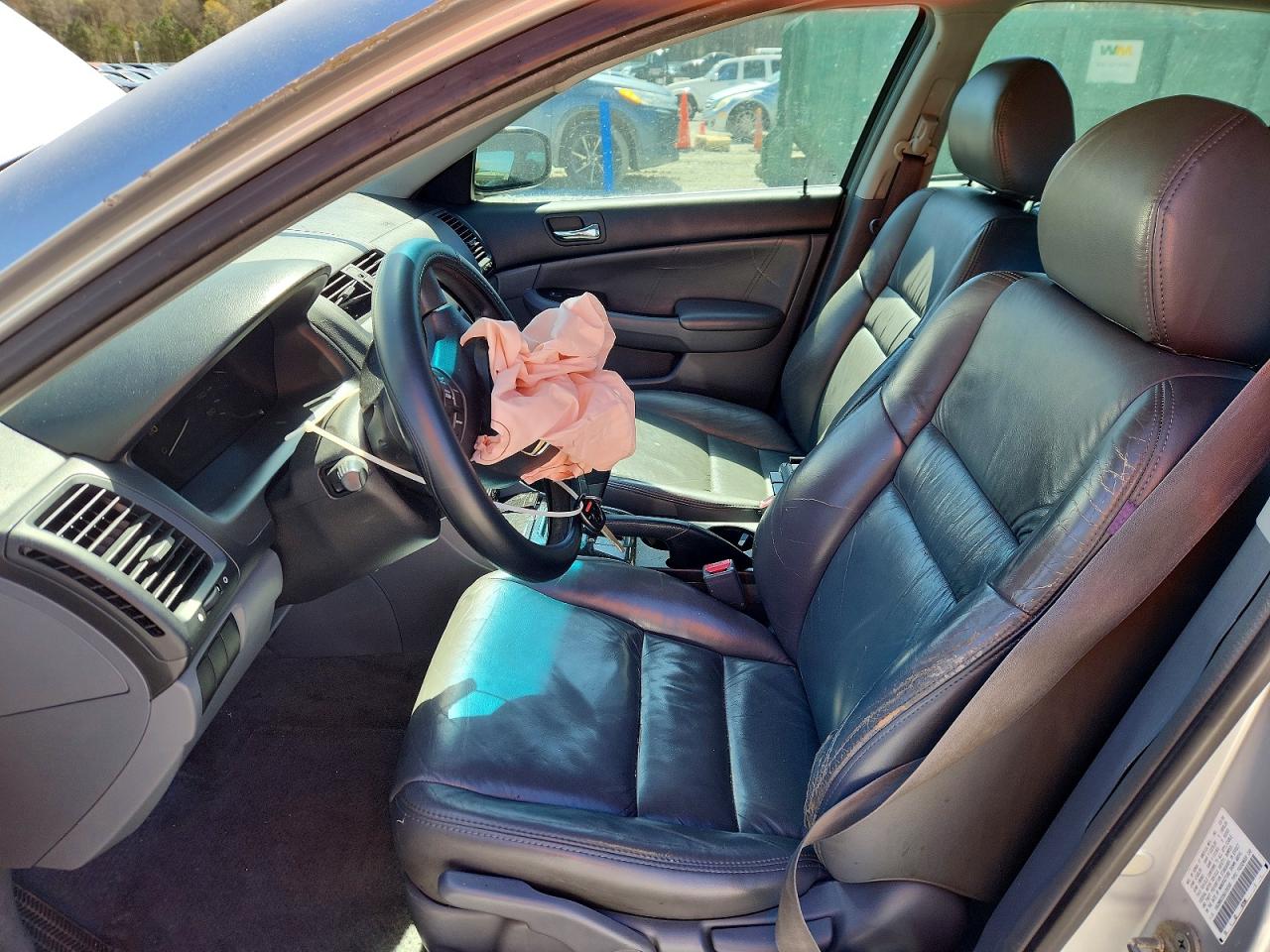 2006 Honda Accord Se Silver vin: 1HGCM56336A105300