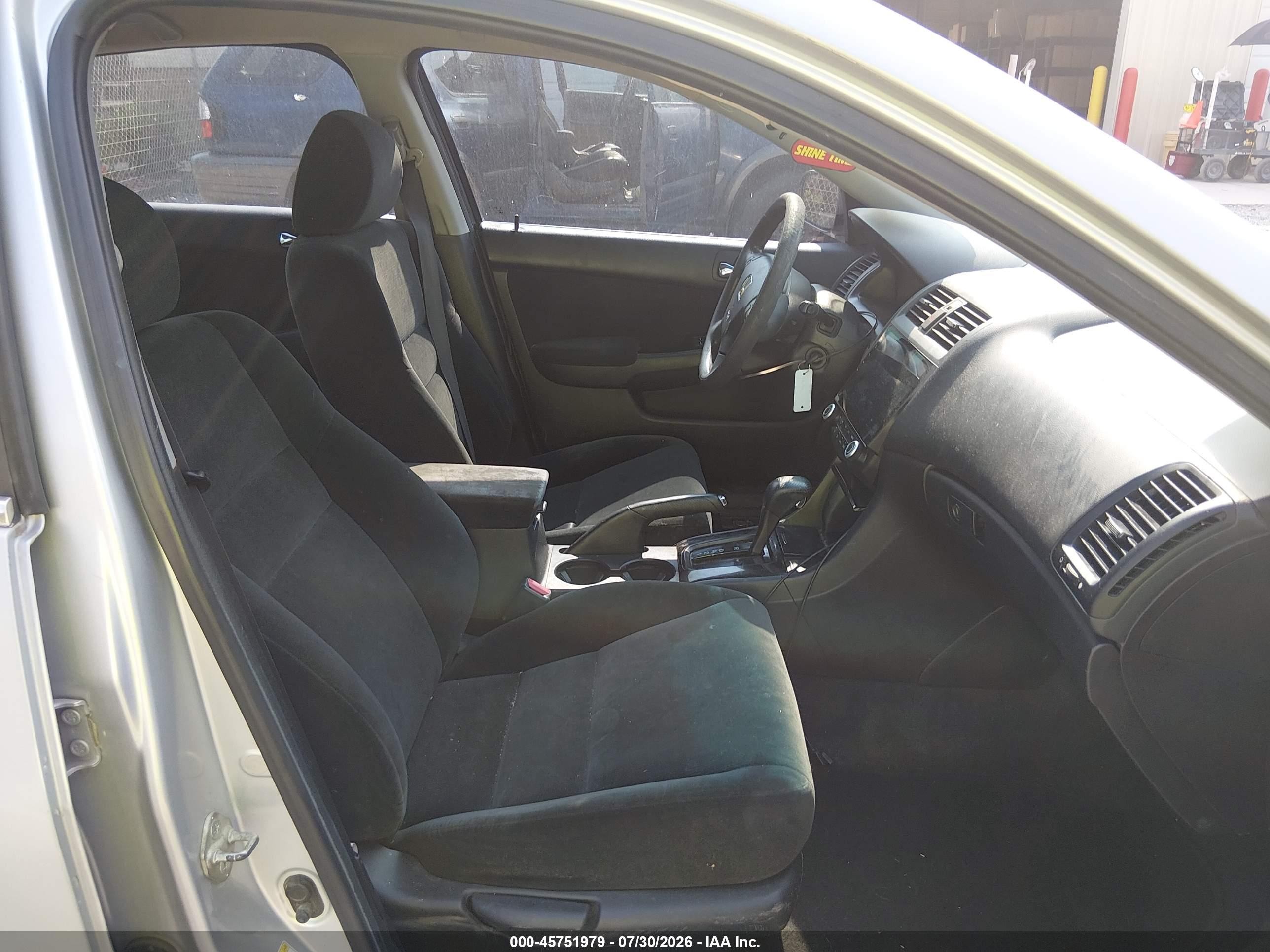 2006 Honda Accord 2.4 Se Silver vin: 1HGCM56336A124011