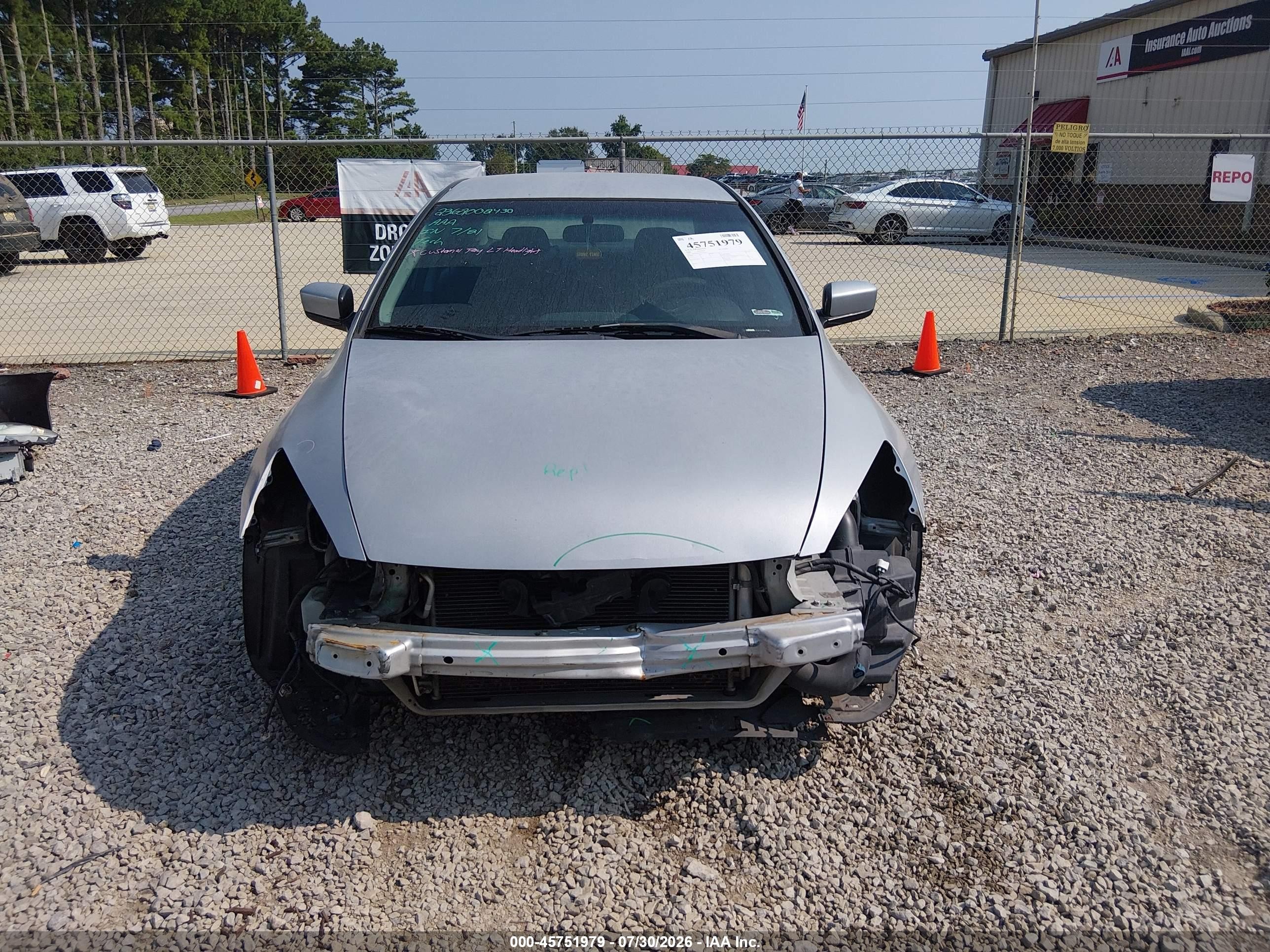 2006 Honda Accord 2.4 Se Silver vin: 1HGCM56336A124011
