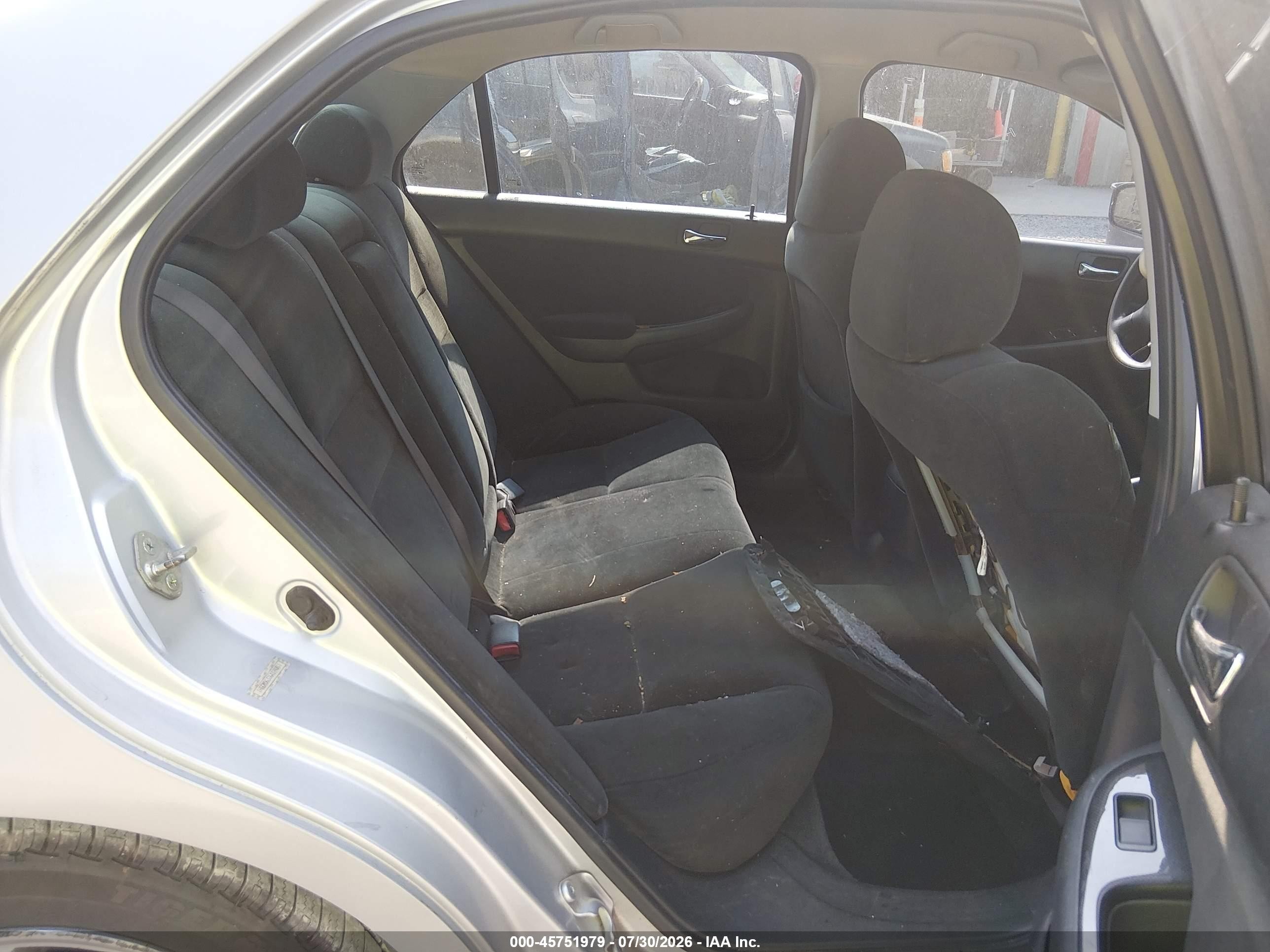 2006 Honda Accord 2.4 Se Silver vin: 1HGCM56336A124011