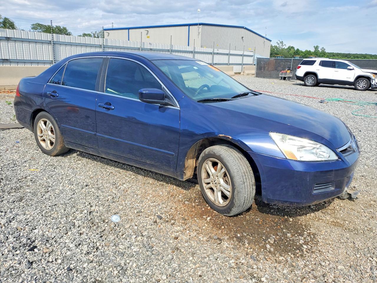 2006 Honda Accord Se Blue vin: 1HGCM56336A150298