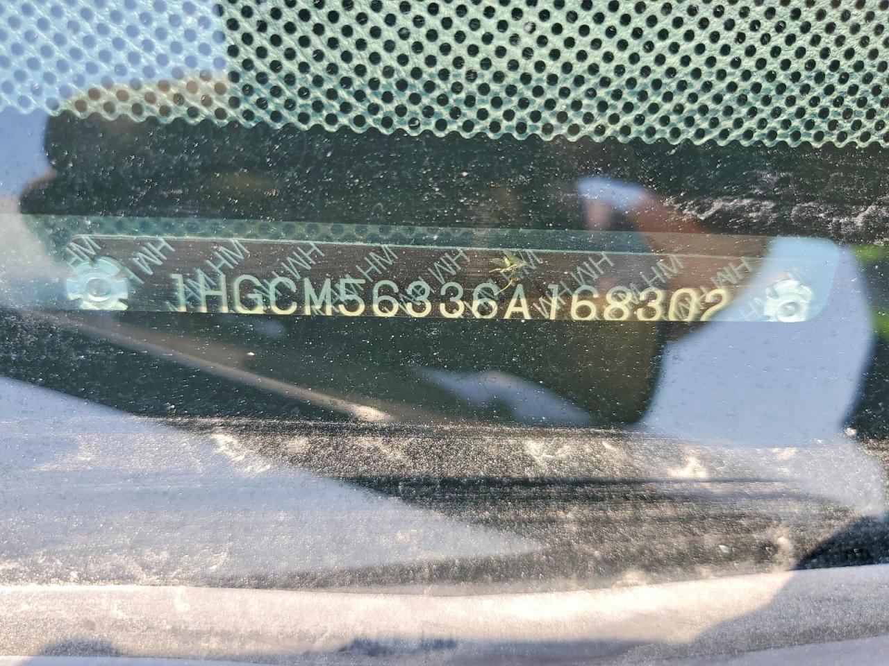 2006 Honda Accord Se Угольный vin: 1HGCM56336A168302