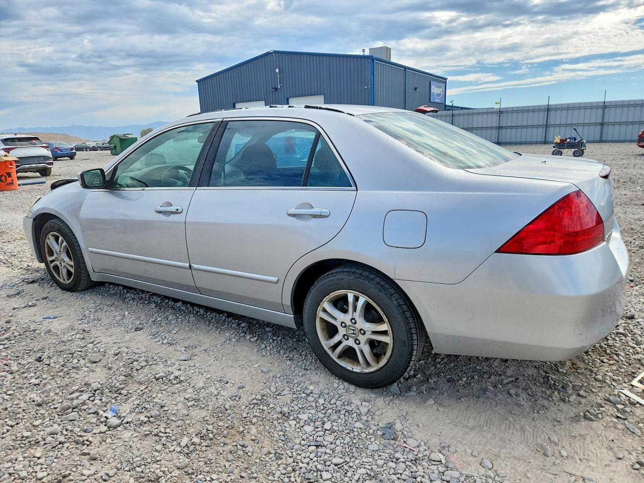 2006 Honda Accord Se Silver vin: 1HGCM56336A181776