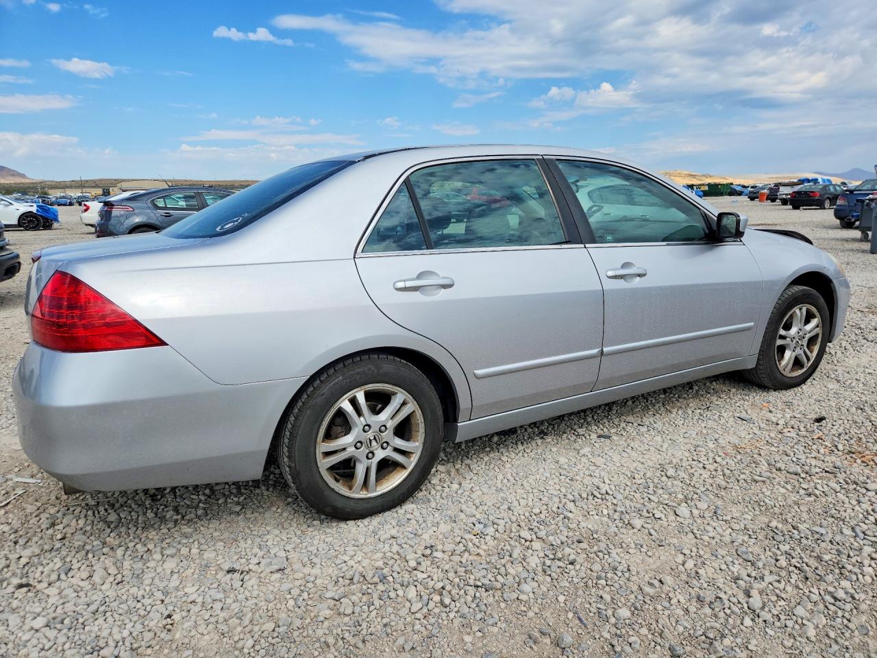2006 Honda Accord Se Silver vin: 1HGCM56336A181776
