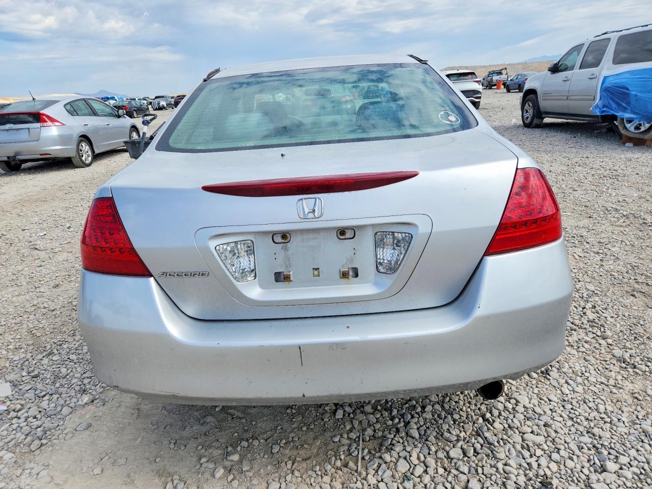 2006 Honda Accord Se Silver vin: 1HGCM56336A181776
