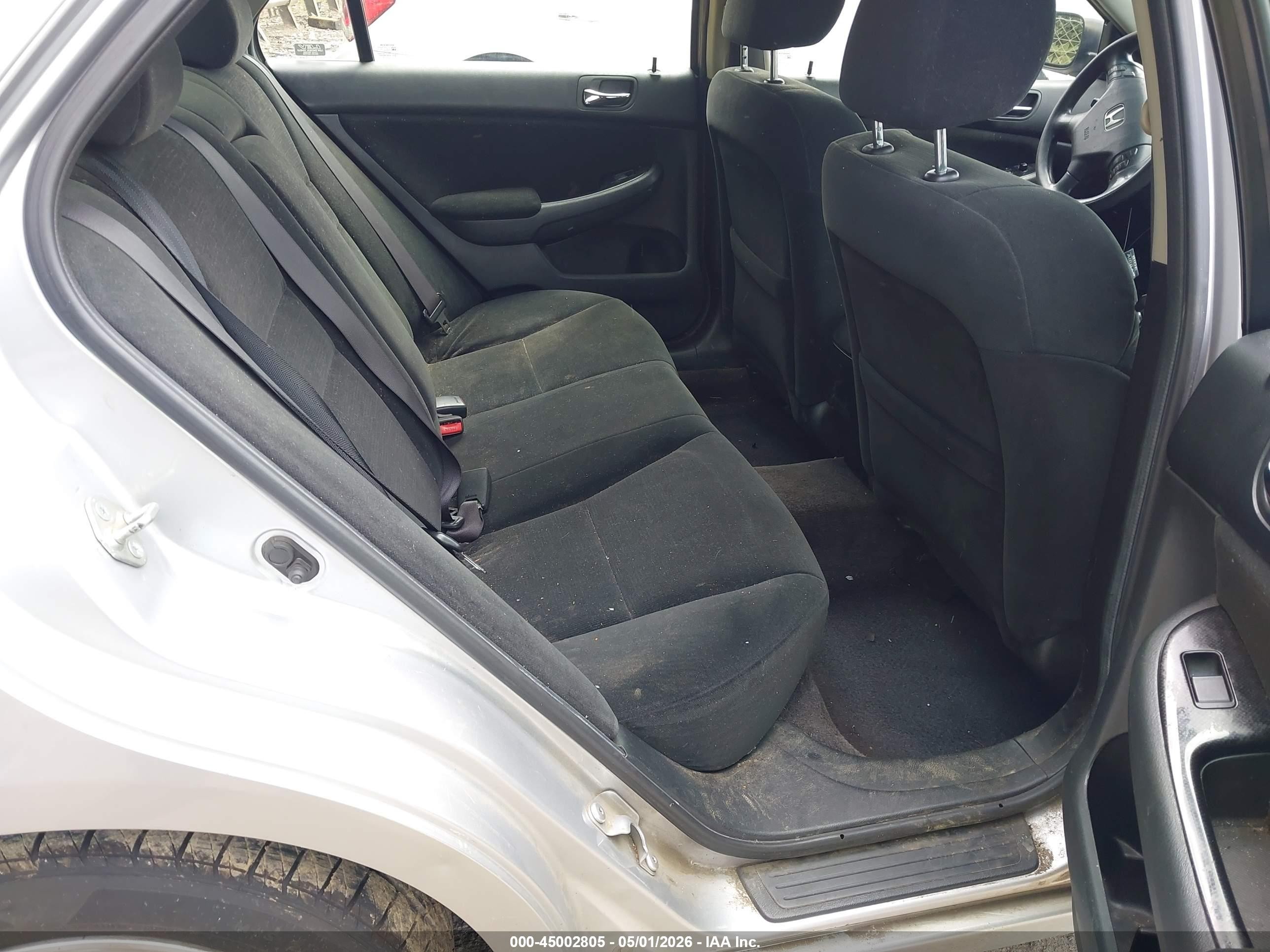 2006 Honda Accord 2.4 Se Silver vin: 1HGCM56336A184676