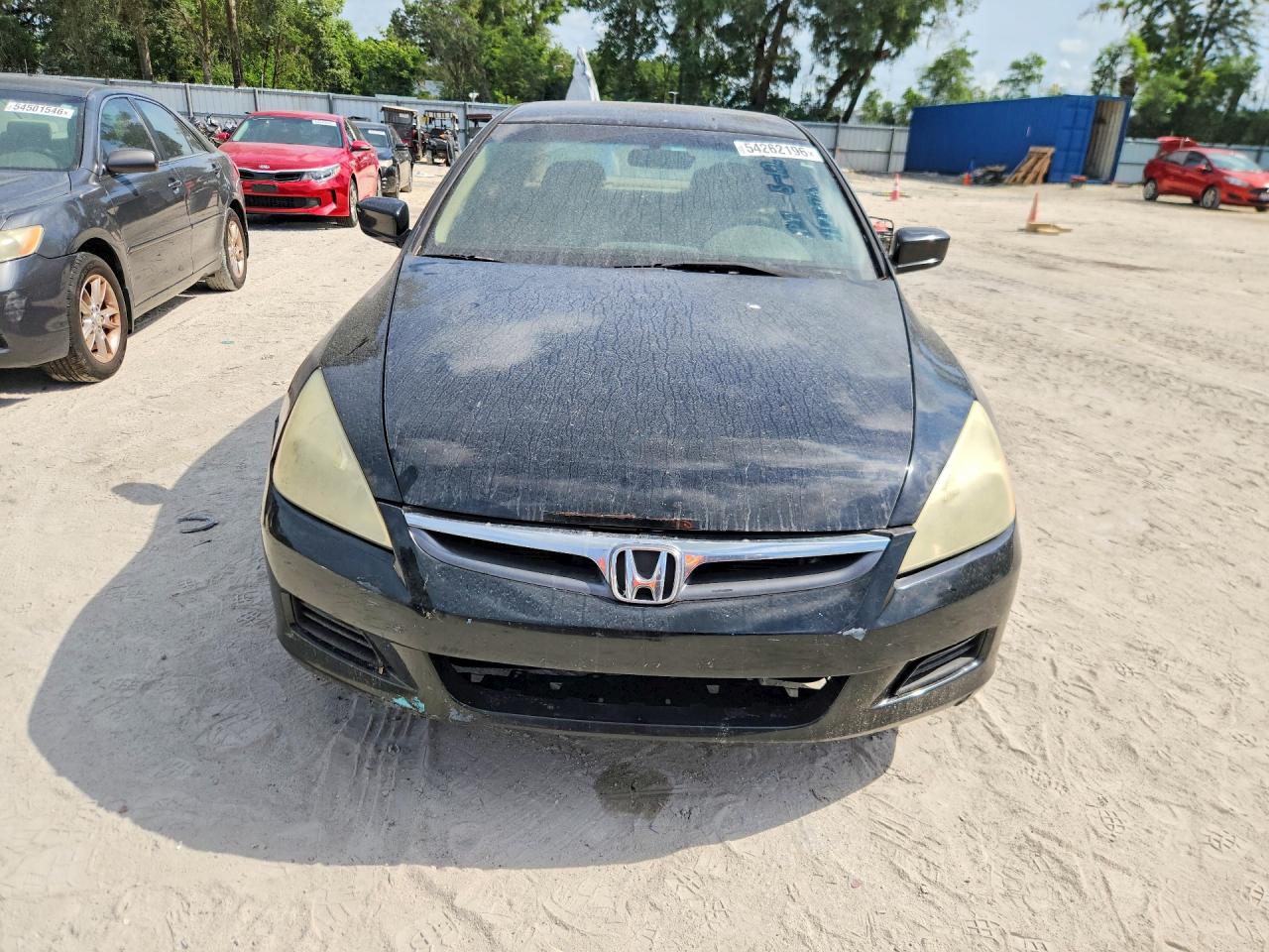2007 Honda Accord Se Black vin: 1HGCM56337A112278