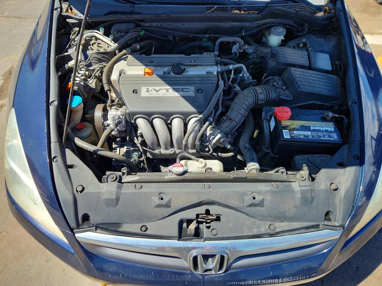 2007 Honda Accord Se Blue vin: 1HGCM56337A135401