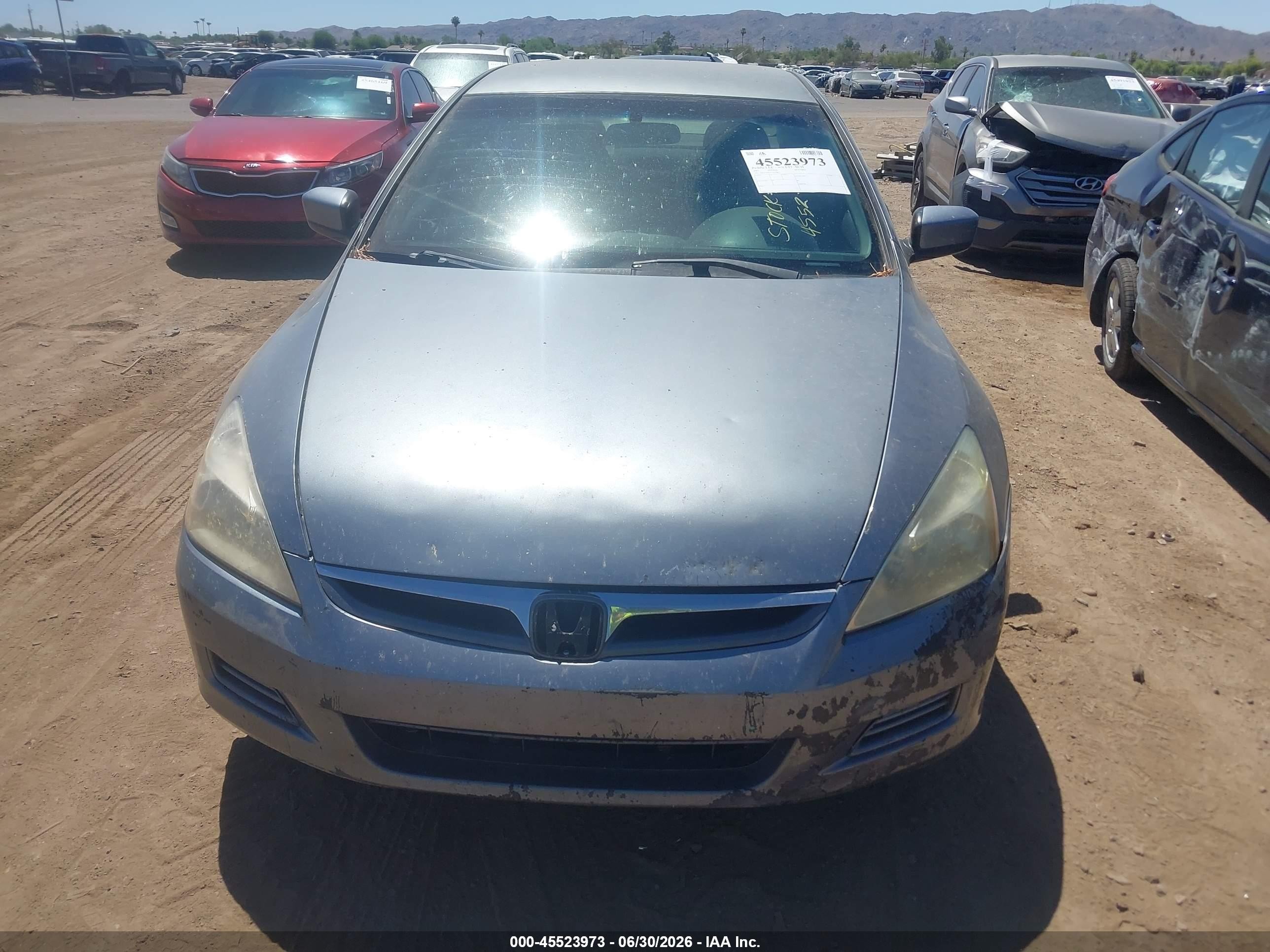 2007 Honda Accord 2.4 Se Silver vin: 1HGCM56337A147841