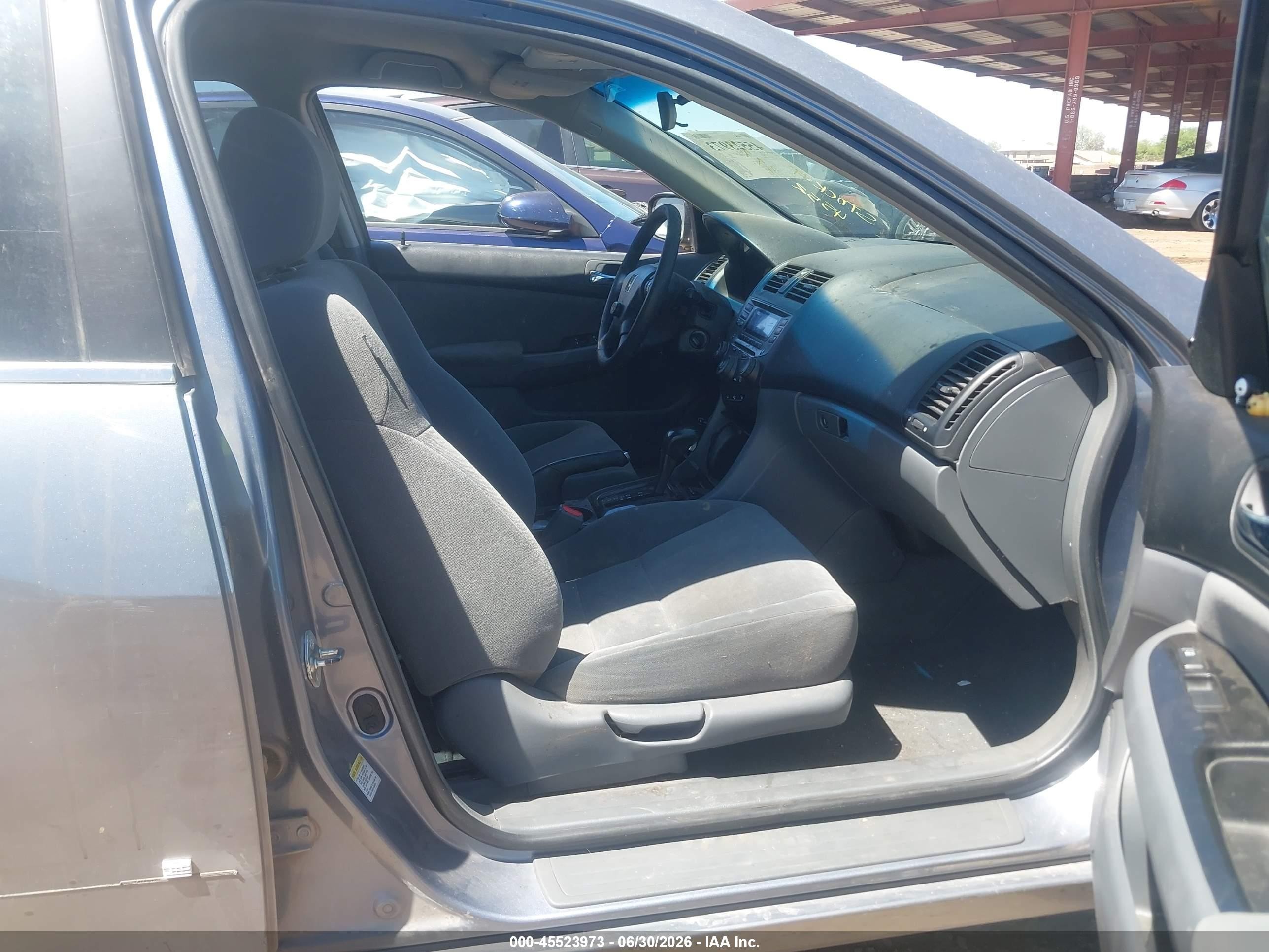 2007 Honda Accord 2.4 Se Silver vin: 1HGCM56337A147841