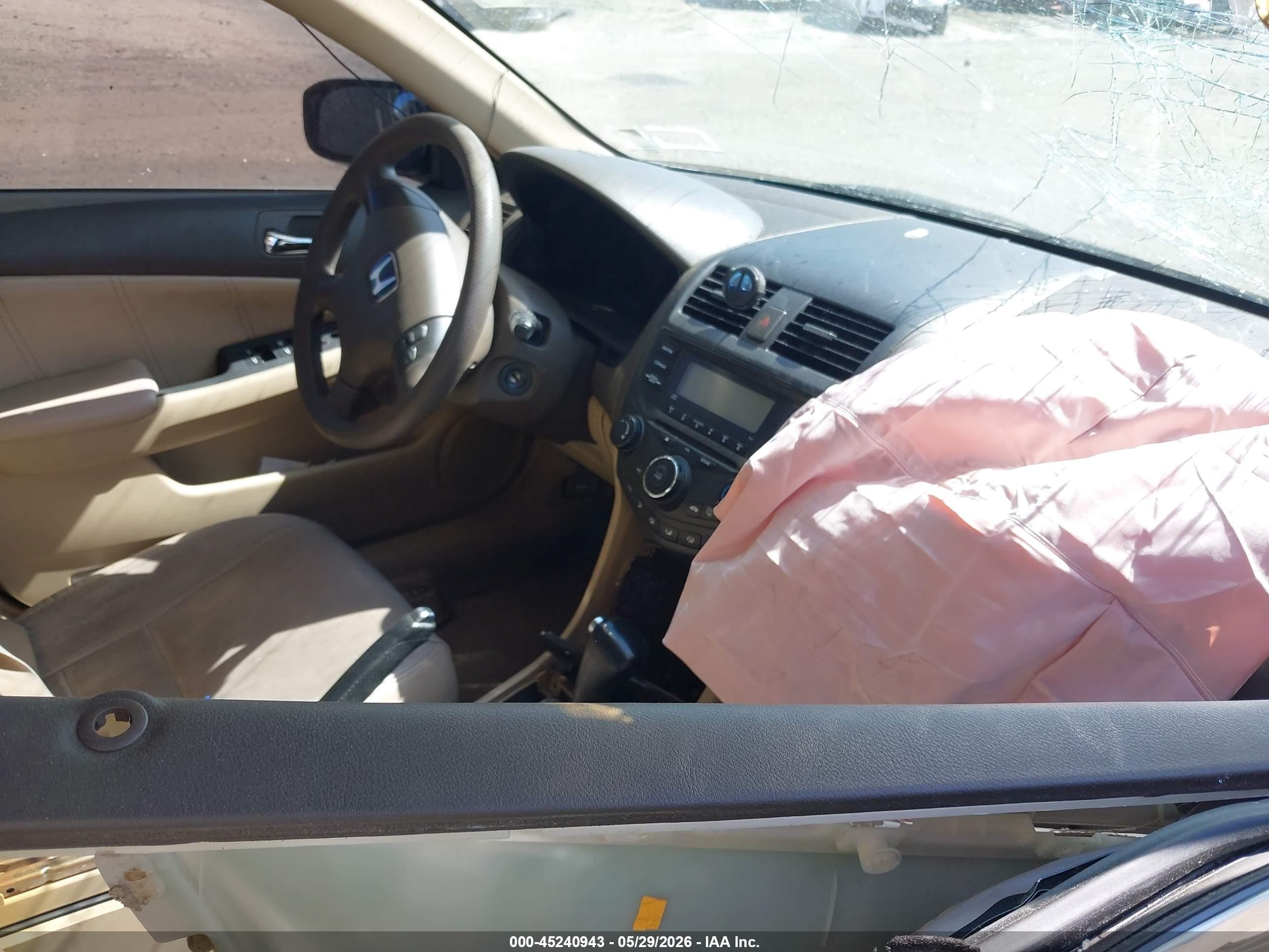2003 Honda Accord 2.4 Lx Зеленый vin: 1HGCM56343A020073