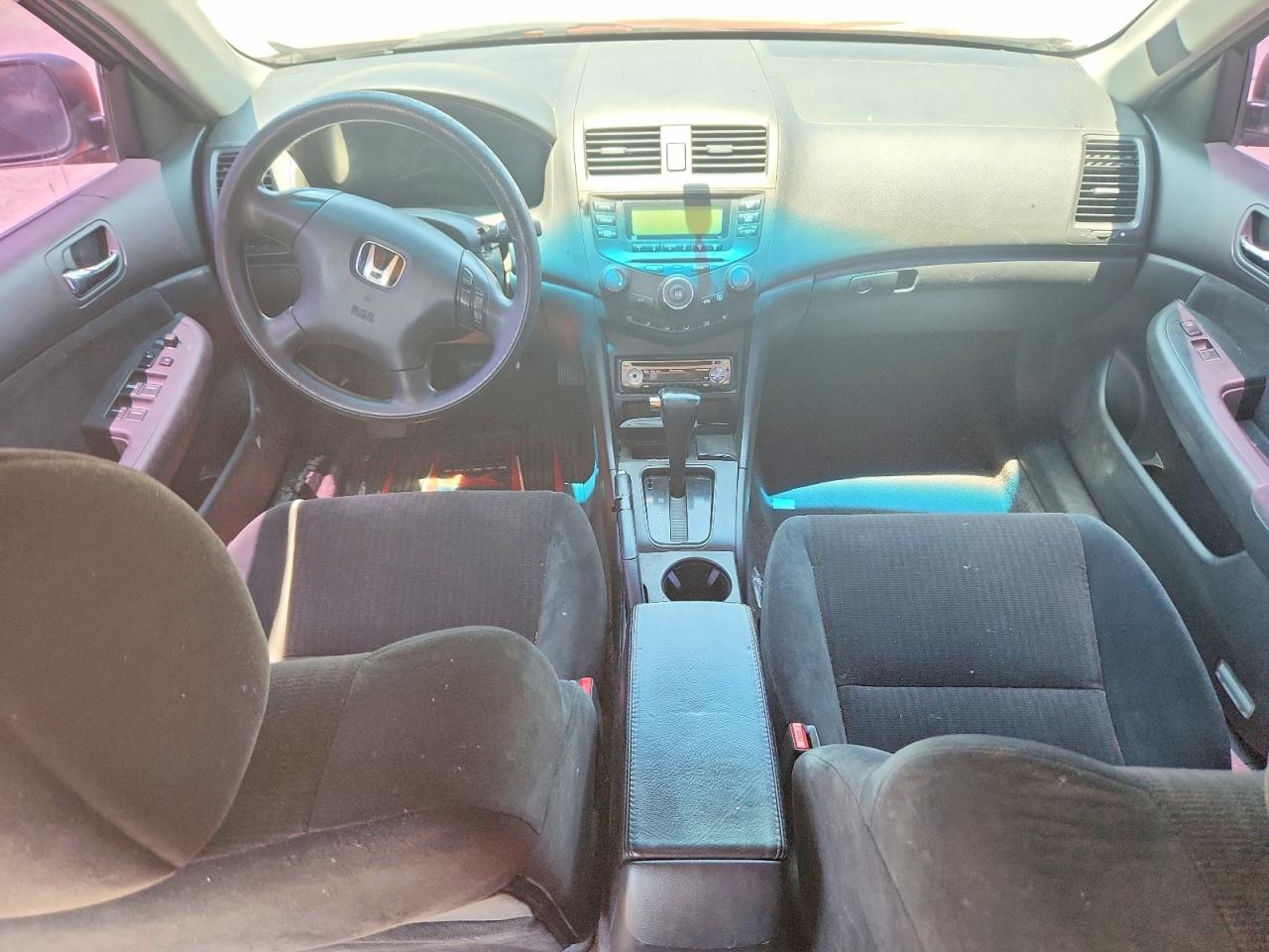 2003 Honda Accord Lx Red vin: 1HGCM56343A050416