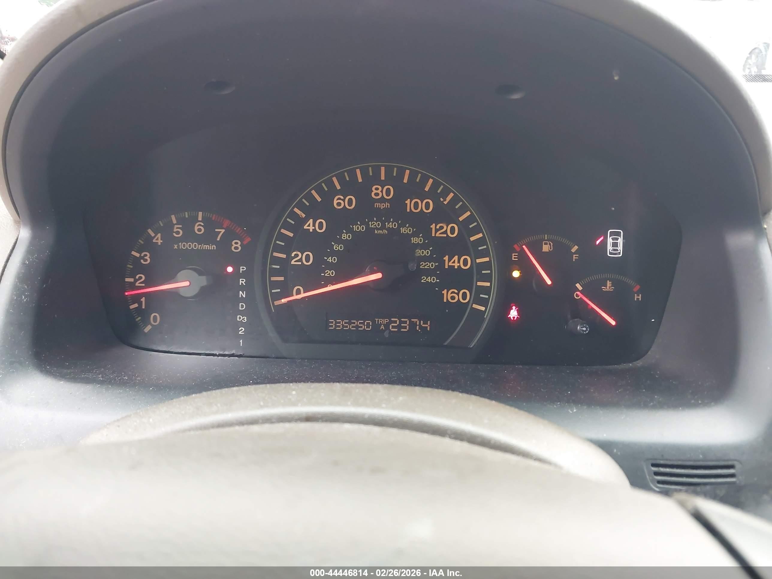 2003 Honda Accord 2.4 Lx White vin: 1HGCM56343A071055