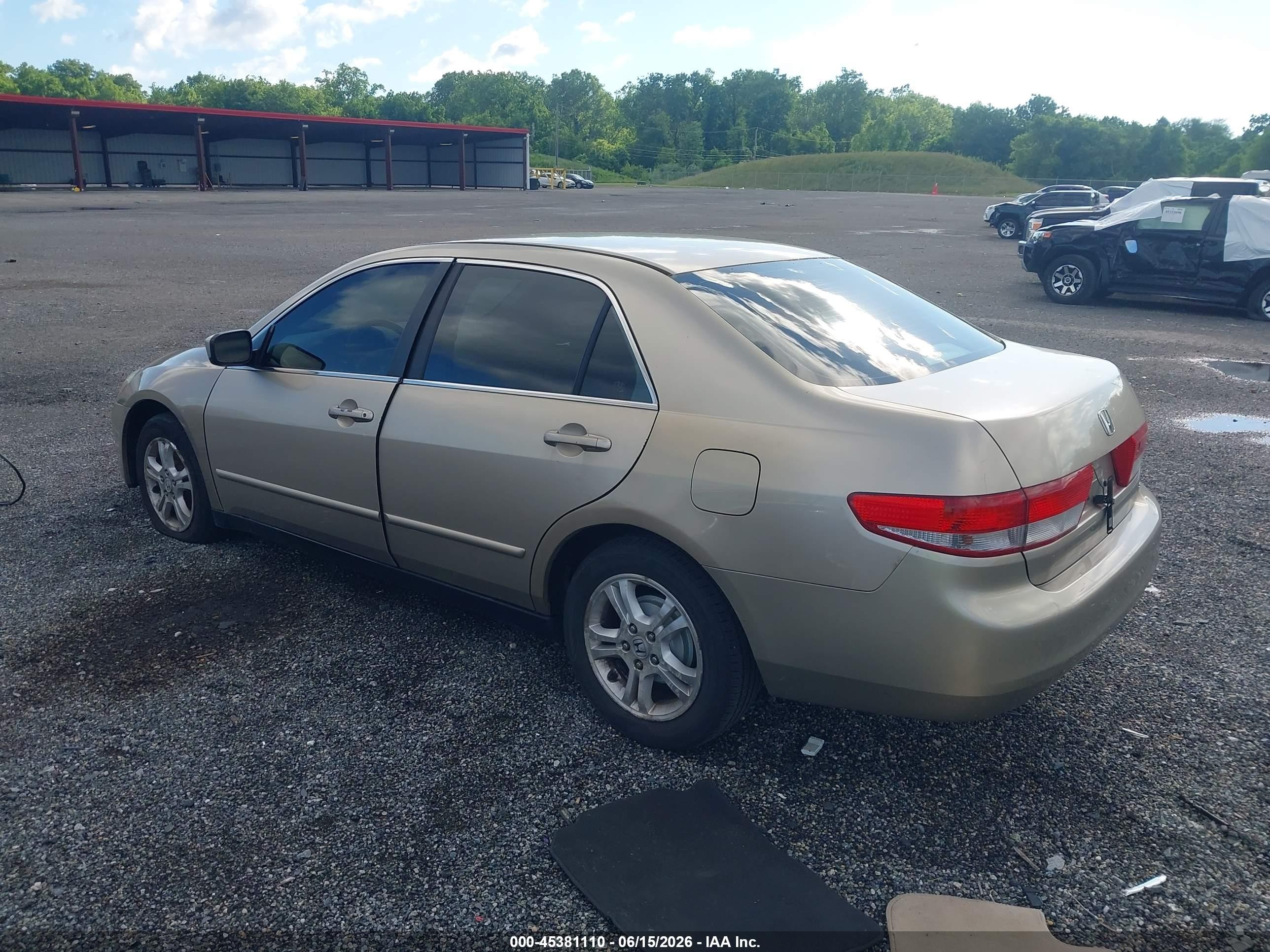 2003 Honda Accord 2.4 Lx Gold vin: 1HGCM56343A079432
