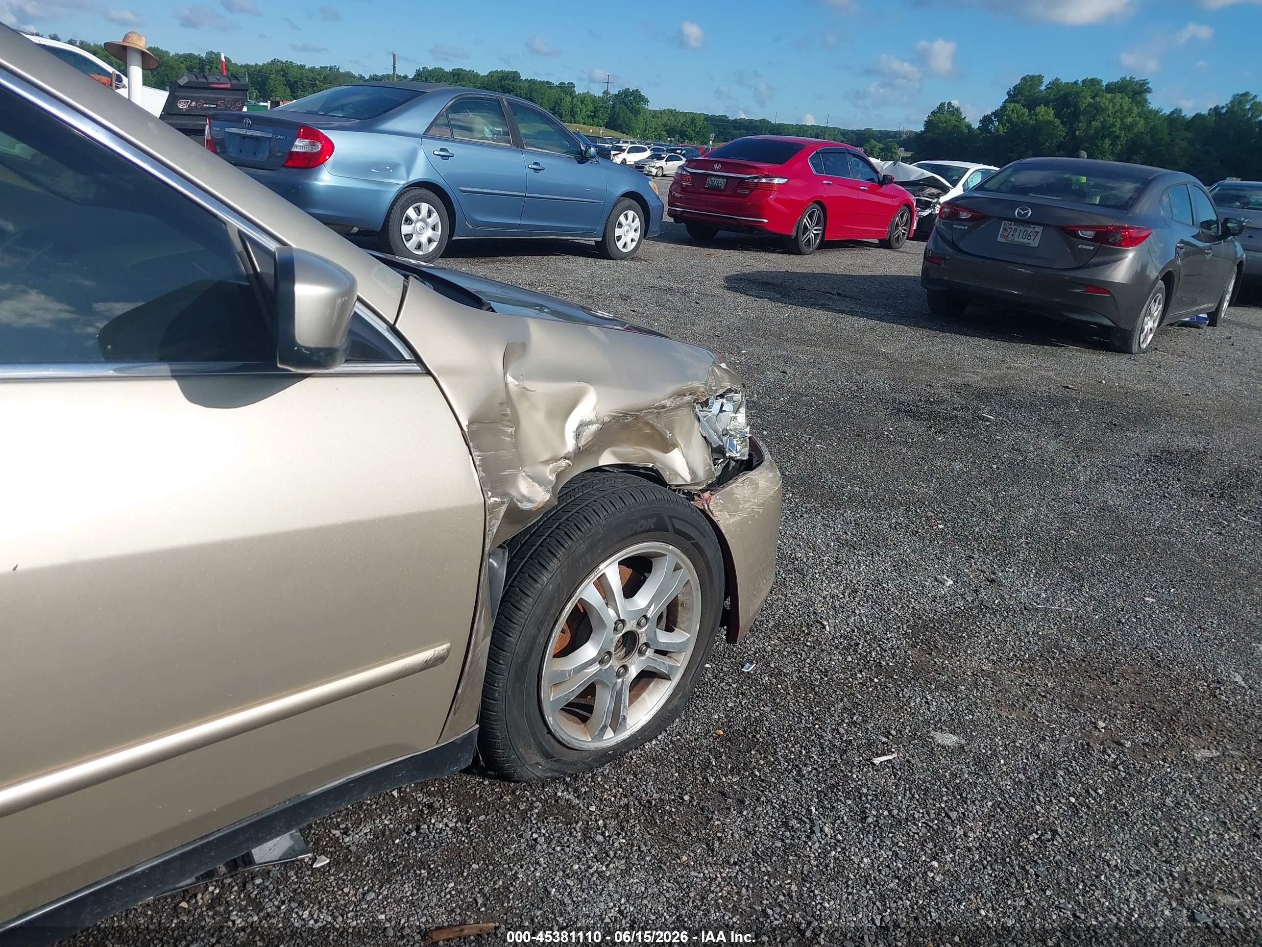 2003 Honda Accord 2.4 Lx Gold vin: 1HGCM56343A079432