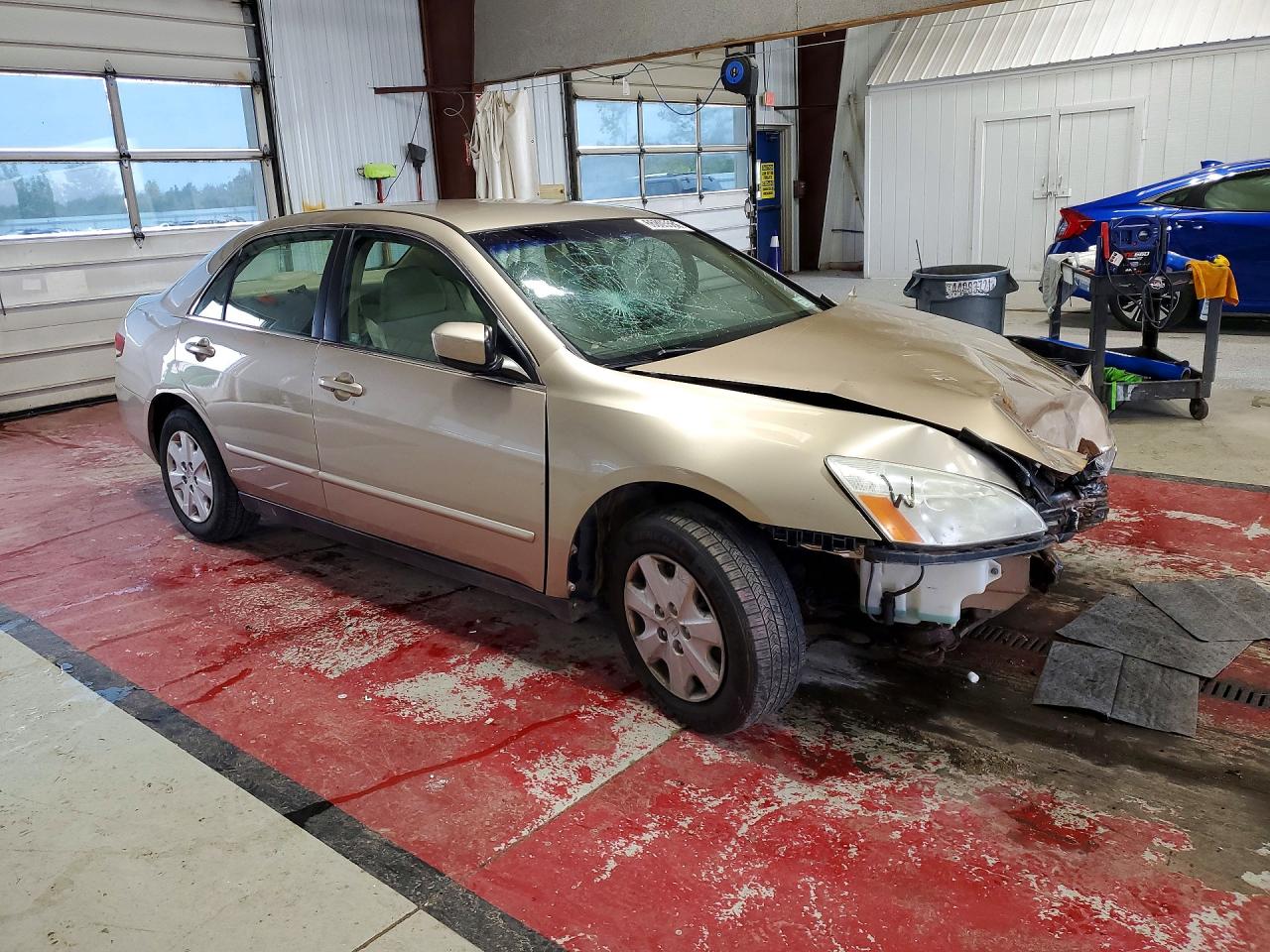 2003 Honda Accord Lx Желто-коричневый vin: 1HGCM56343A112476