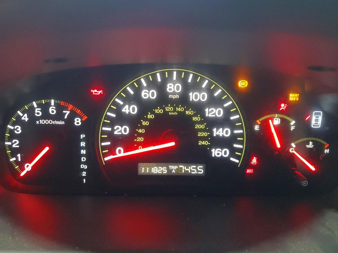 2003 Honda Accord Lx Желто-коричневый vin: 1HGCM56343A112476