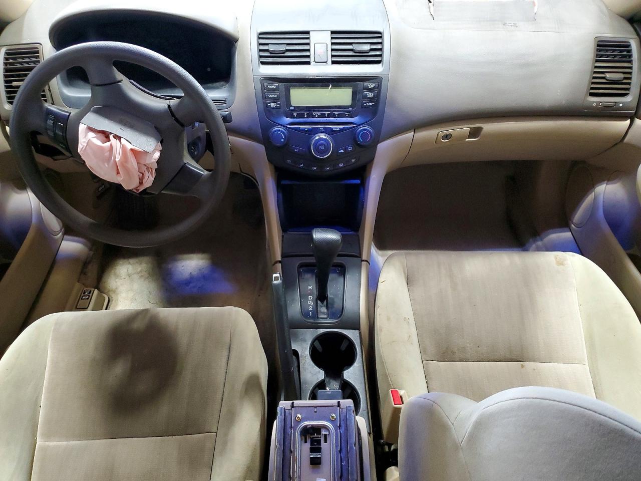 2003 Honda Accord Lx Желто-коричневый vin: 1HGCM56343A112476