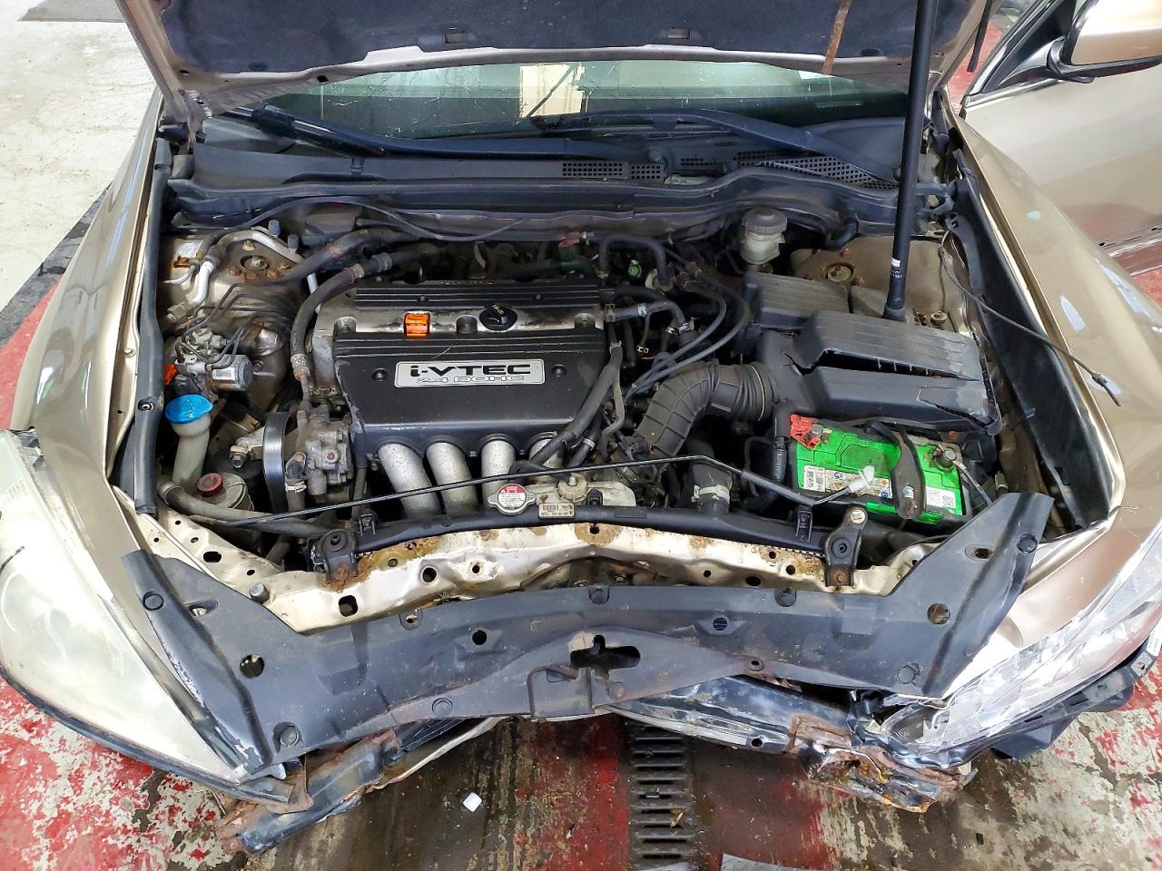 2003 Honda Accord Lx Желто-коричневый vin: 1HGCM56343A112476