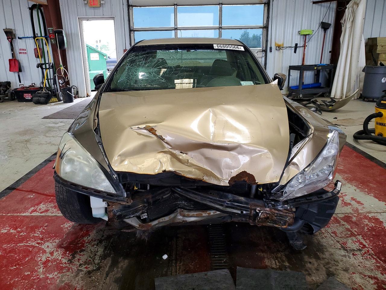2003 Honda Accord Lx Желто-коричневый vin: 1HGCM56343A112476