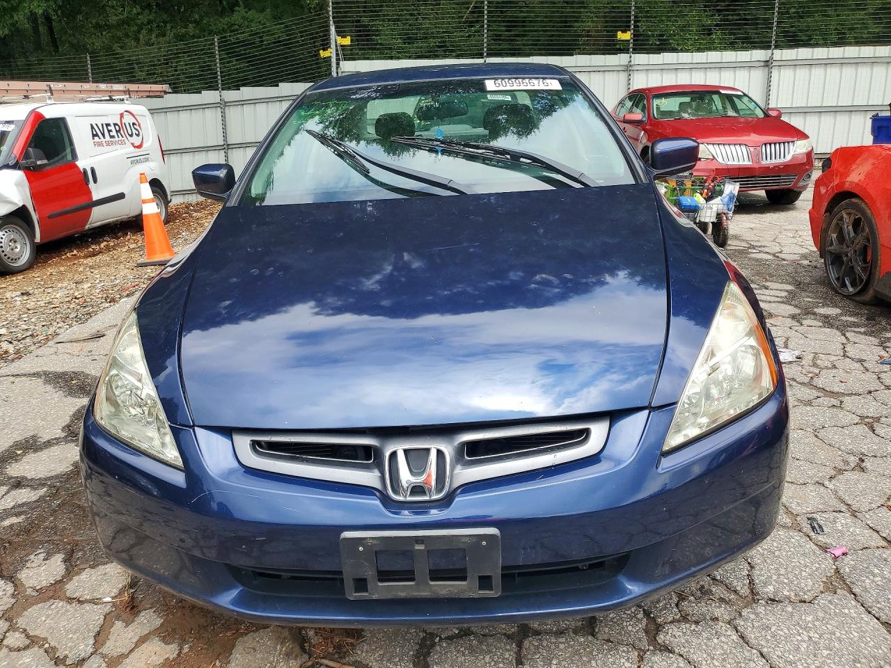 2004 Honda Accord Blue vin: 1HGCM56344A138724