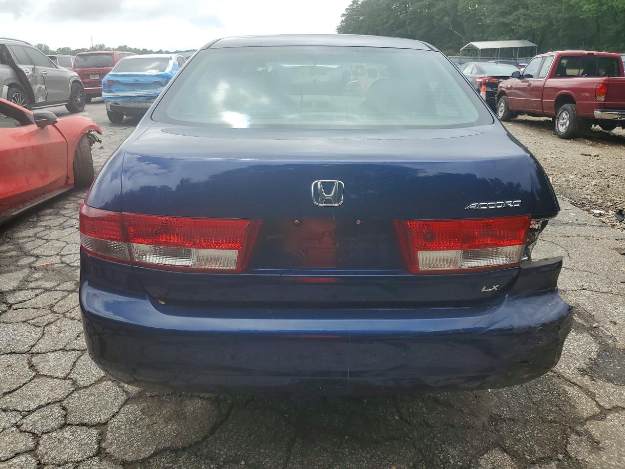 2004 Honda Accord Blue vin: 1HGCM56344A138724