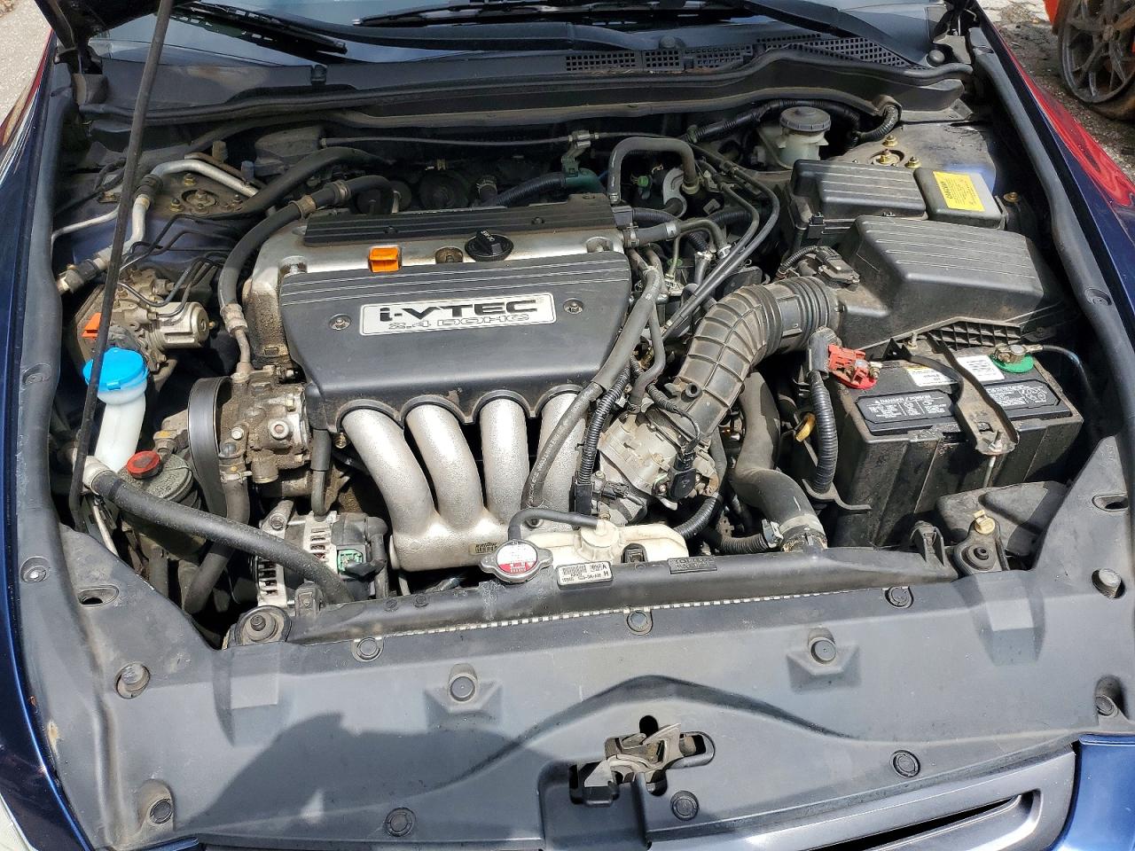 2004 Honda Accord Blue vin: 1HGCM56344A138724